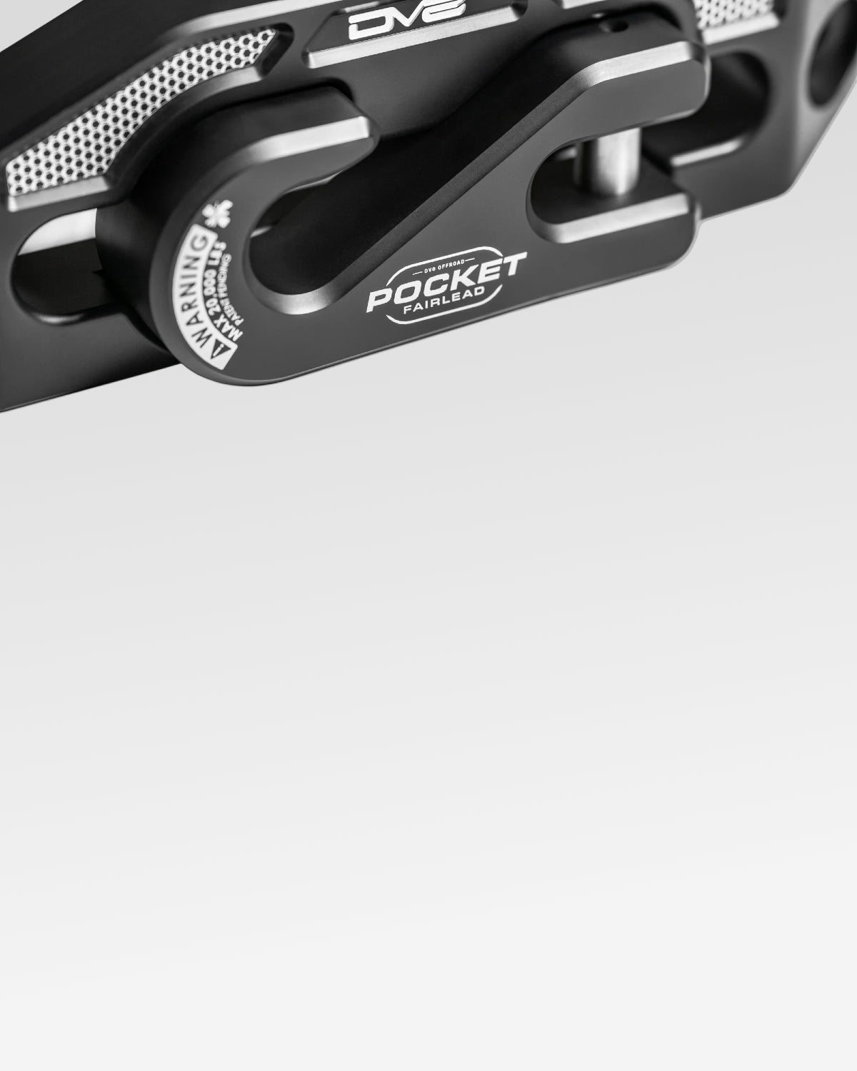DV8 Offroad Fairlead with Winch Hook in Black