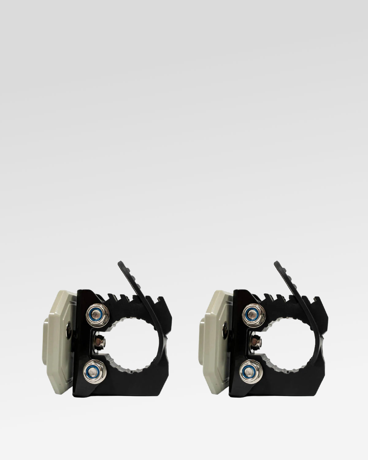 DV8 Offroad MOLLE Panel-Mounted Quick-Release Clamps in Gray - Pair