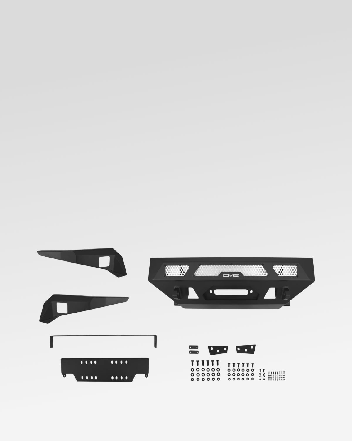 DV8 Offroad MTO Series Front Bumper for 3rd-Gen Tacoma (2016–2023)