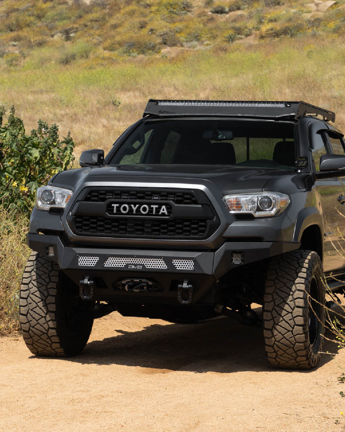 DV8 Offroad MTO Series Front Bumper for 3rd-Gen Tacoma (2016–2023)