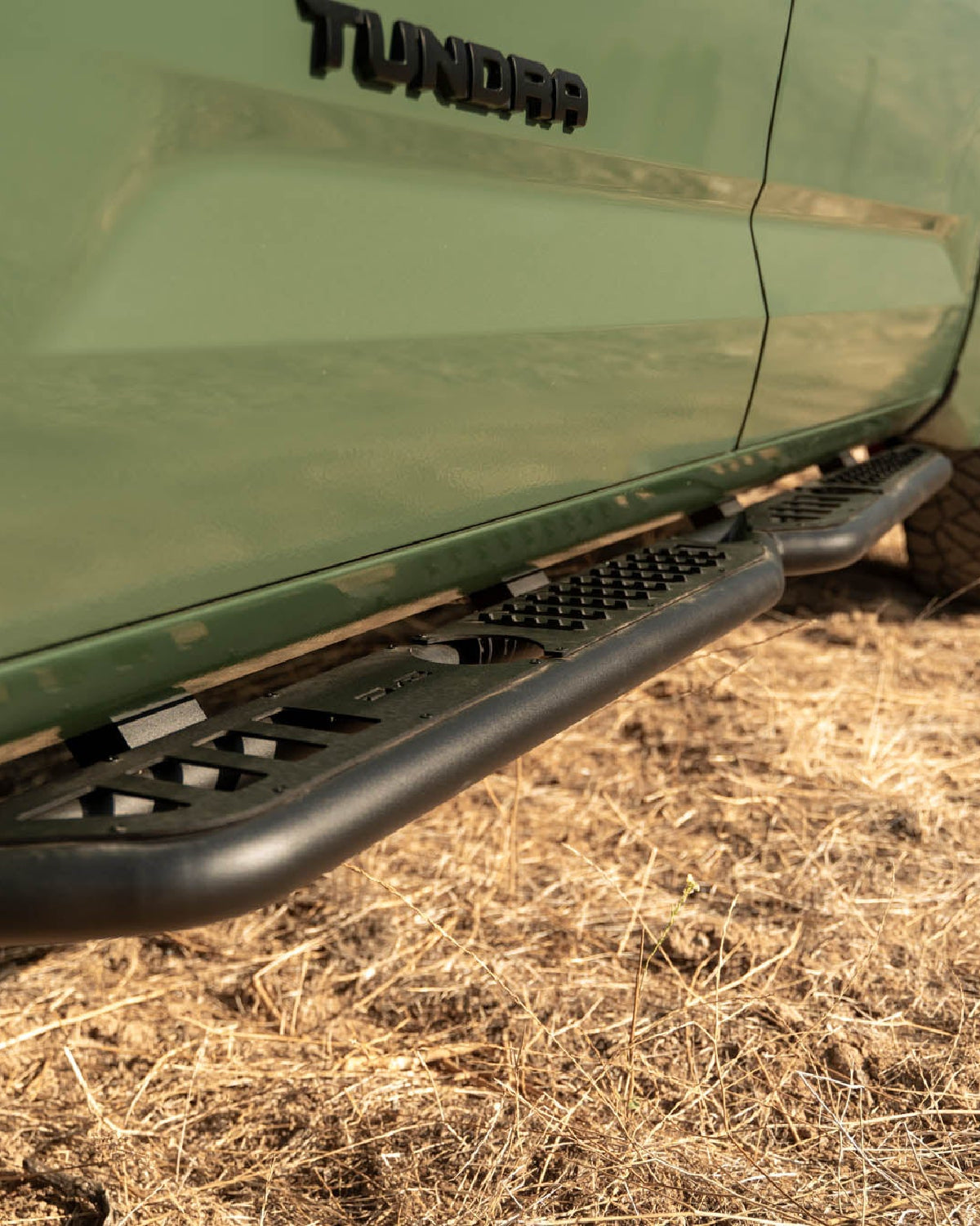 DV8 Offroad OE Plus Series Side Steps for 3rd-Gen Tundra CrewMax Cab (2022–Present)