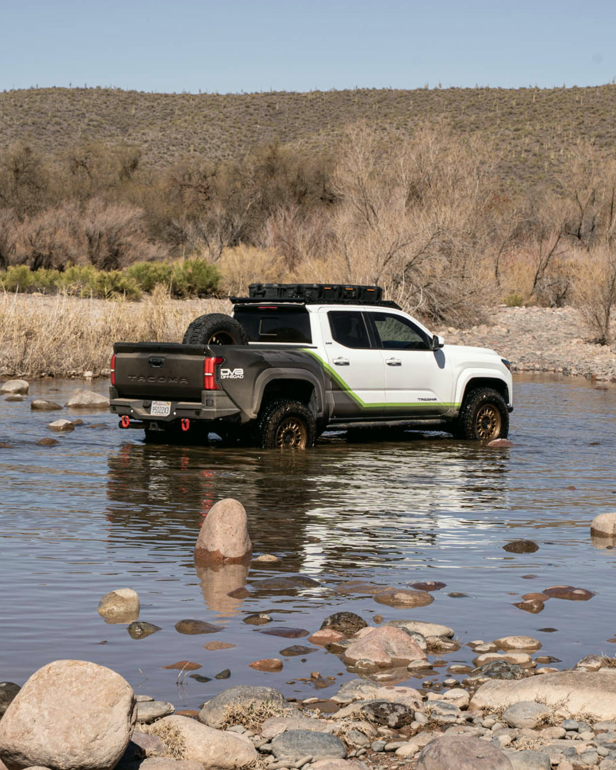 DV8 Offroad OE Plus Series Side Steps for 4th-Gen Tacoma Double Cab (2024–Present) - Pair