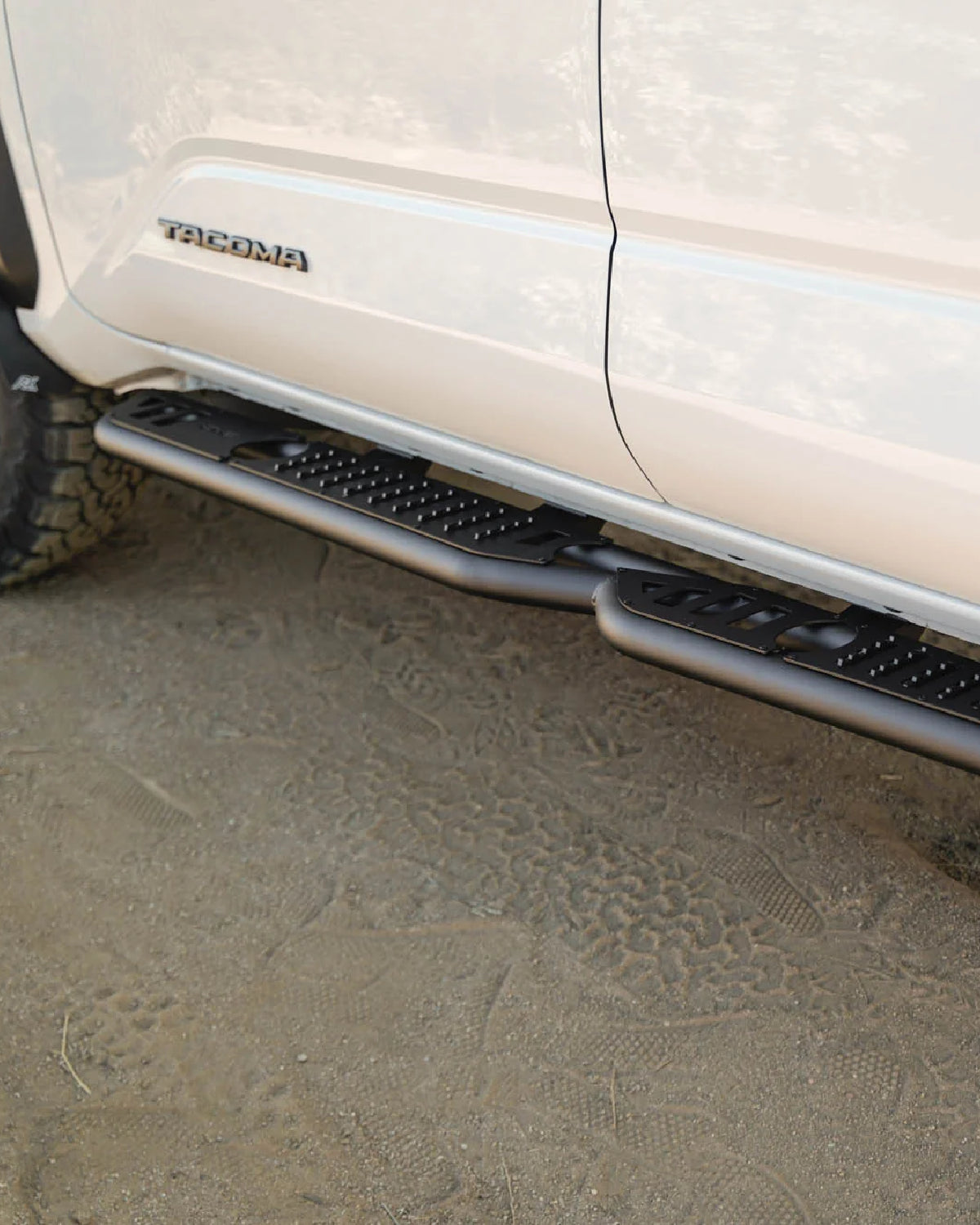 DV8 Offroad OE Plus Series Side Steps for 4th-Gen Tacoma Double Cab (2024–Present) - Pair