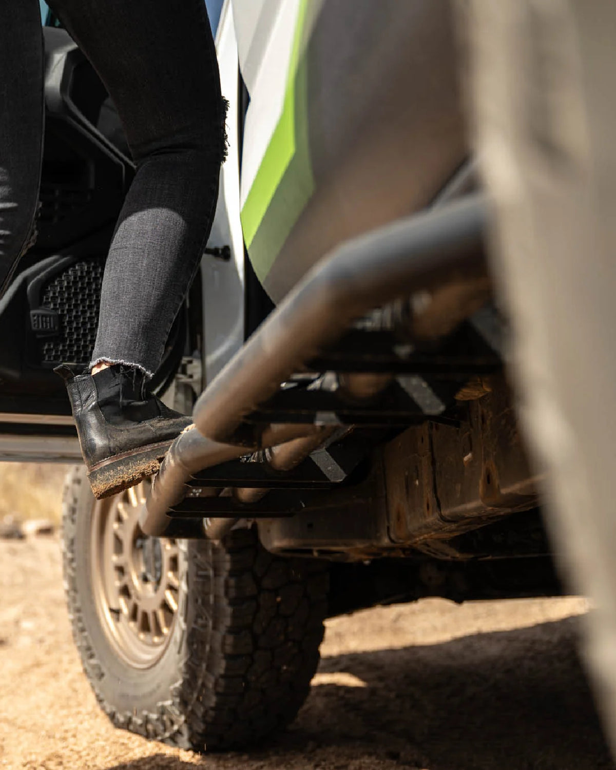 DV8 Offroad OE Plus Series Side Steps for 4th-Gen Tacoma Double Cab (2024–Present) - Pair