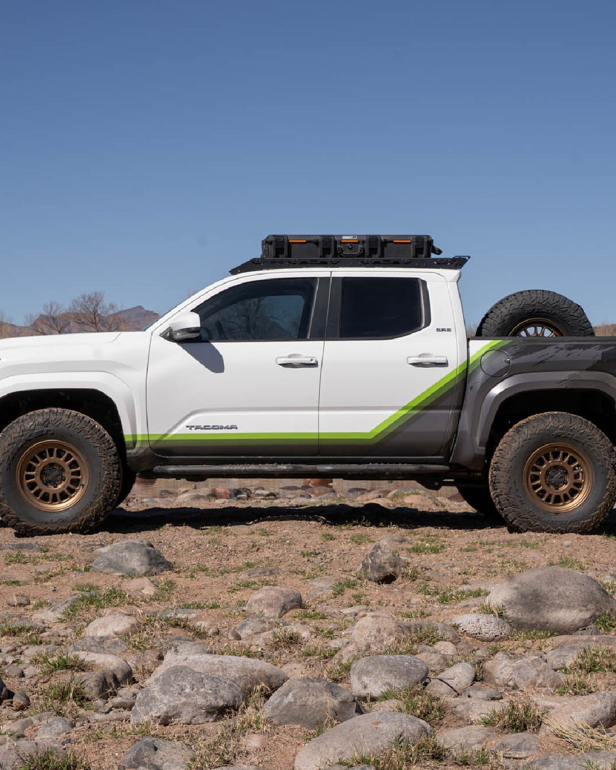 DV8 Offroad OE Plus Series Side Steps for 4th-Gen Tacoma Double Cab (2024–Present) - Pair