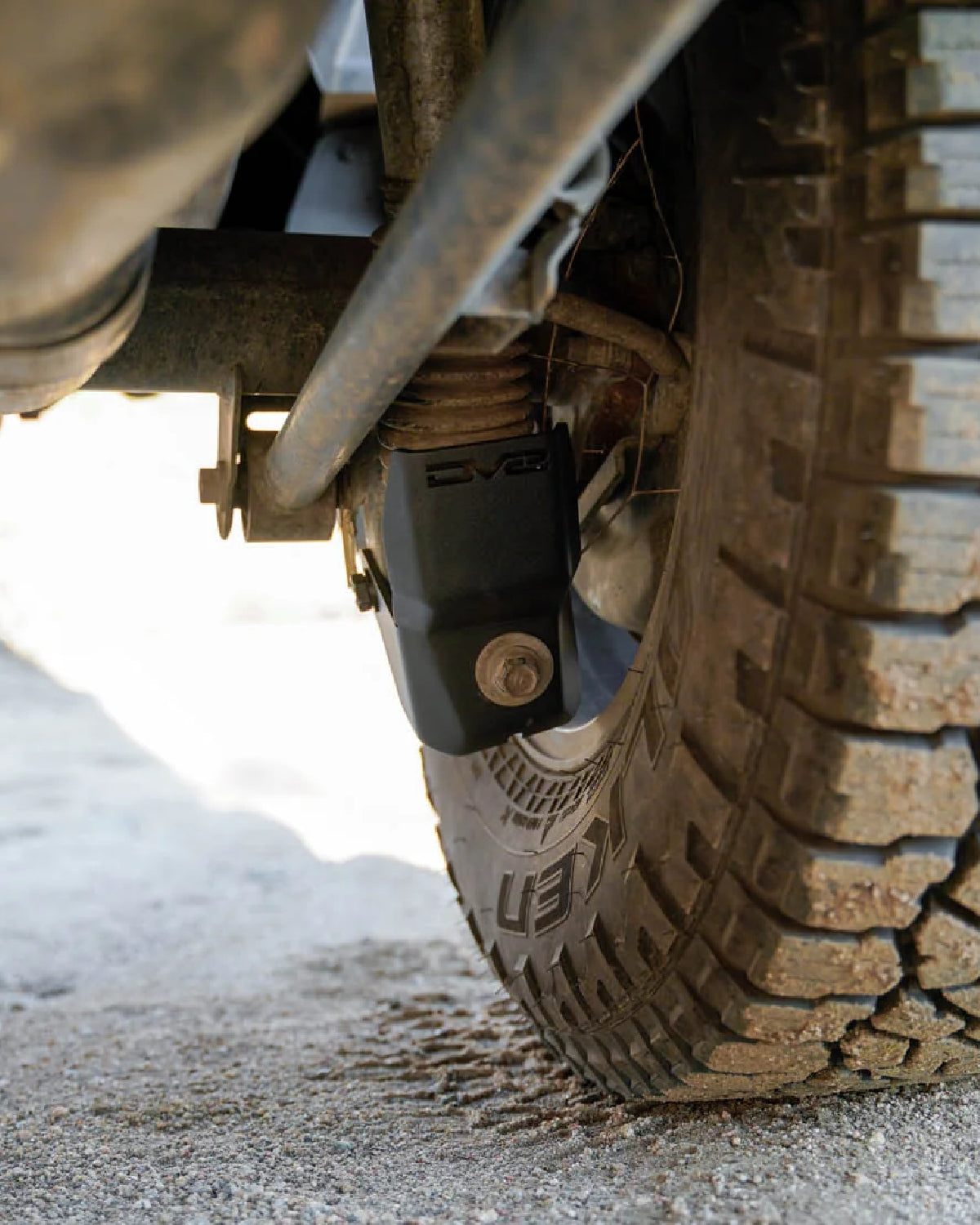 DV8 Offroad Rear Shock Mount Skid Plates for 5th-Gen 4Runner (2010–2024) - Pair