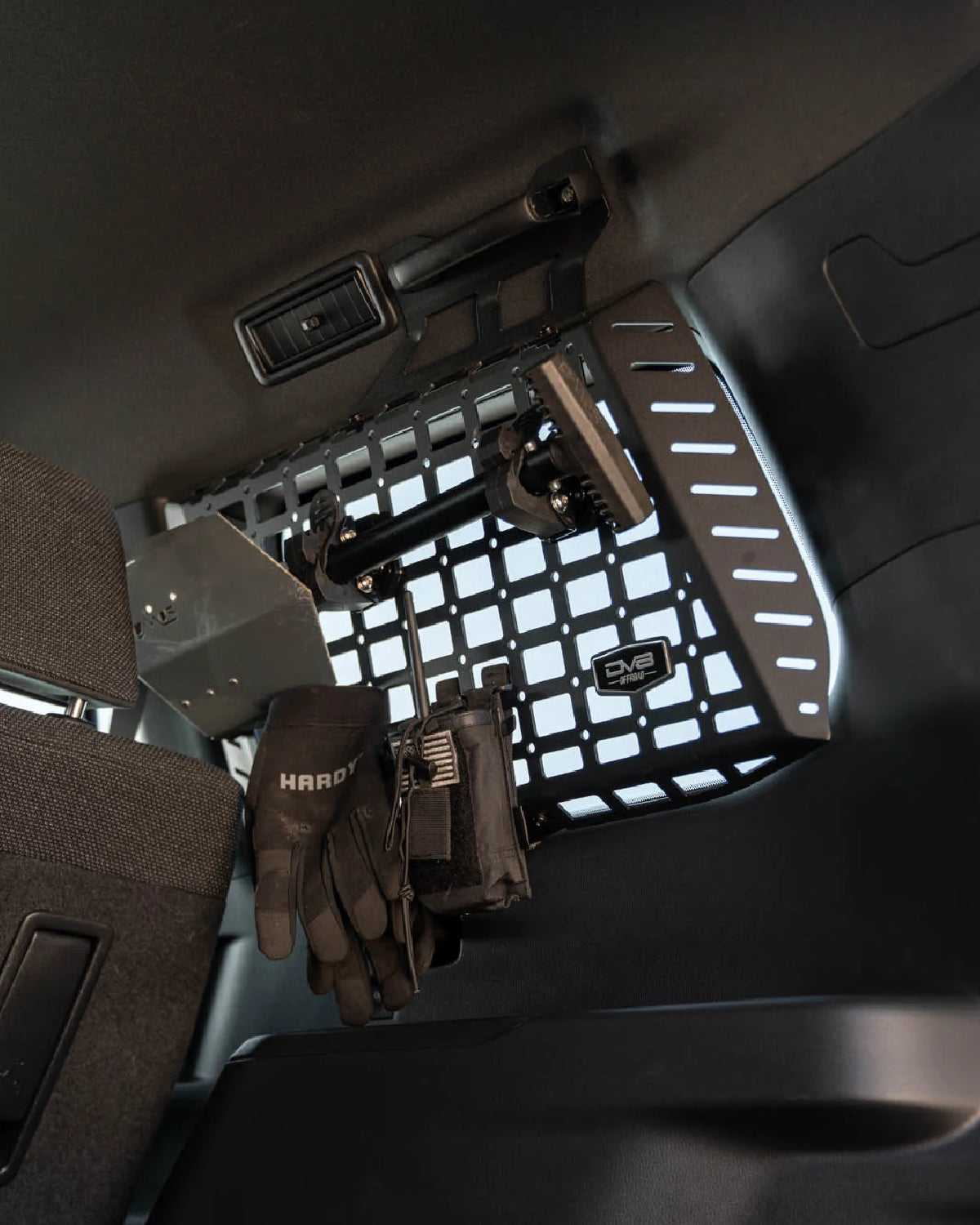 DV8 Offroad Rear Window Interior MOLLE Panels for Land Cruiser 250 Series (2024–Present) - Pair