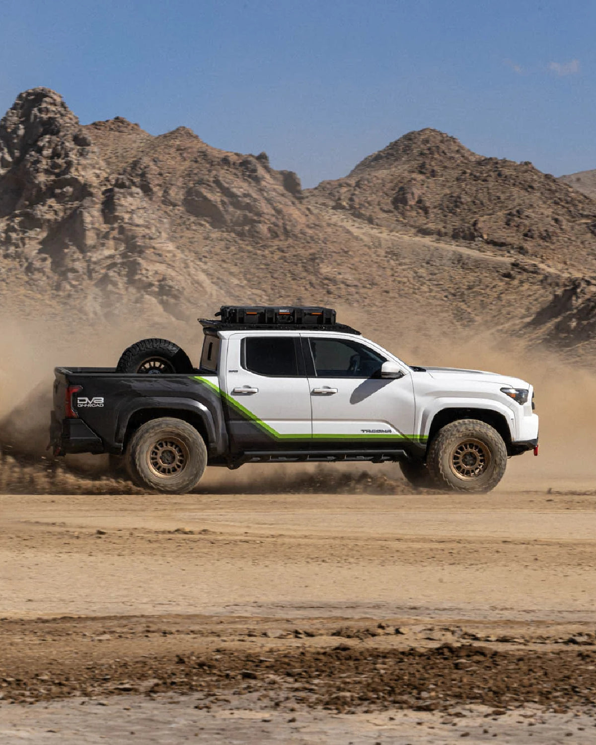 DV8 Offroad Rock Sliders for 4th-Gen Tacoma Double Cab (2024–Present) - Pair