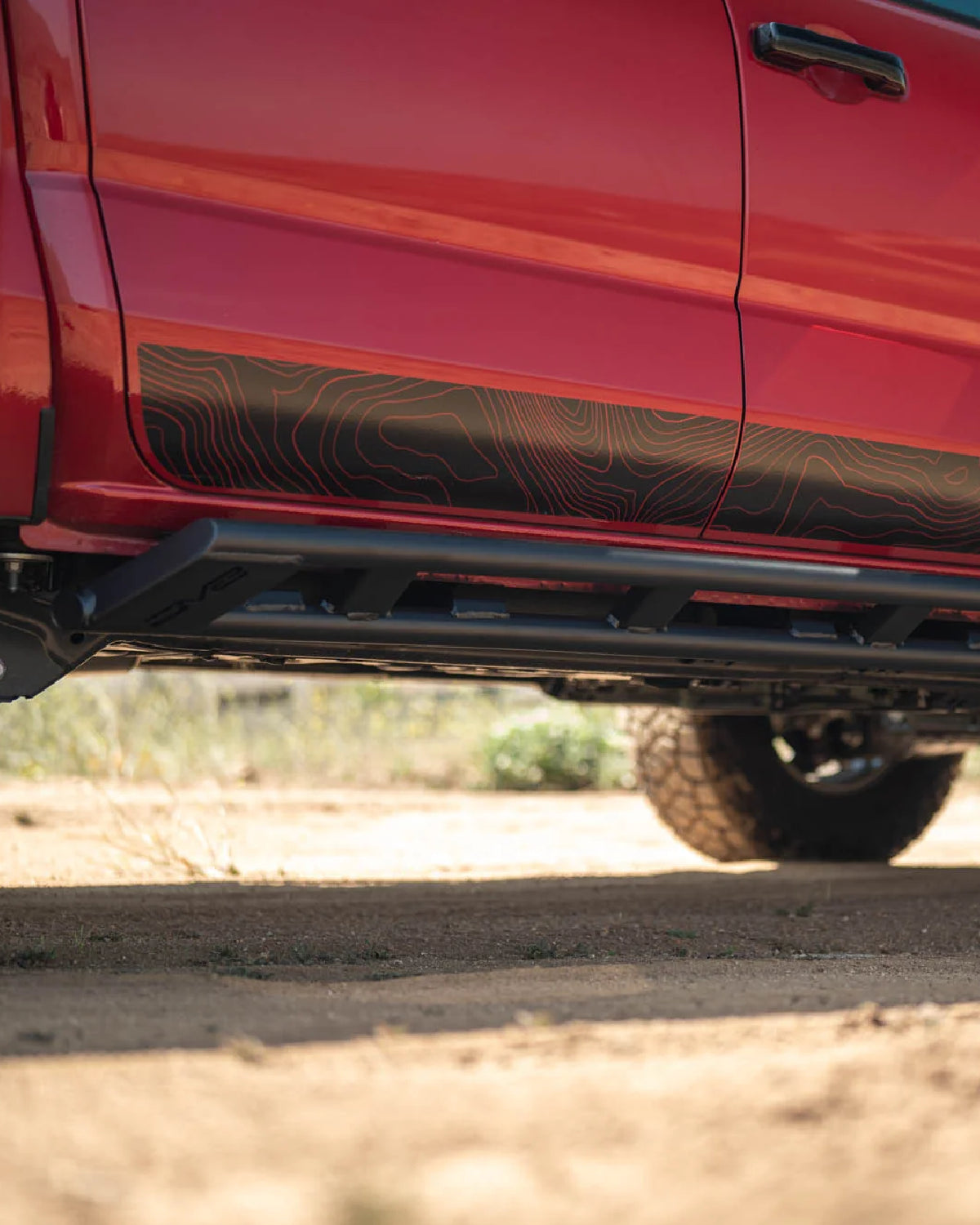 DV8 Offroad Rock Sliders for 4th-Gen Tacoma Double Cab (2024–Present) - Pair