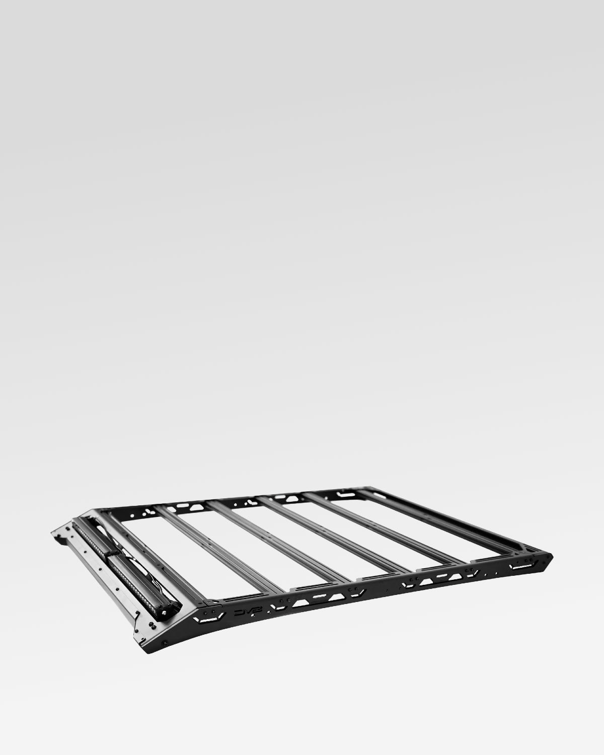 DV8 Offroad Roof Rack Front Fairing with 40 in Light Bar Cutout for 4th-Gen Tacoma (2024–Present)