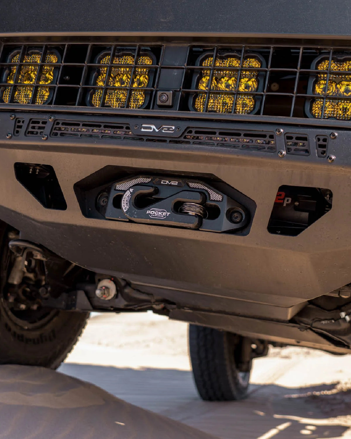 DV8 Offroad Spec Series Front Bumper for Land Cruiser 250 Series (2024–Present)