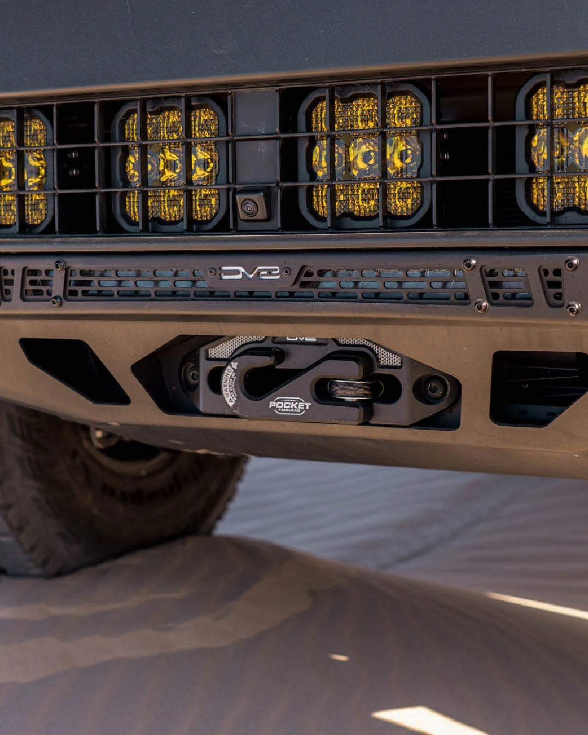 DV8 Offroad Spec Series Front Bumper for Land Cruiser 250 Series (2024–Present)