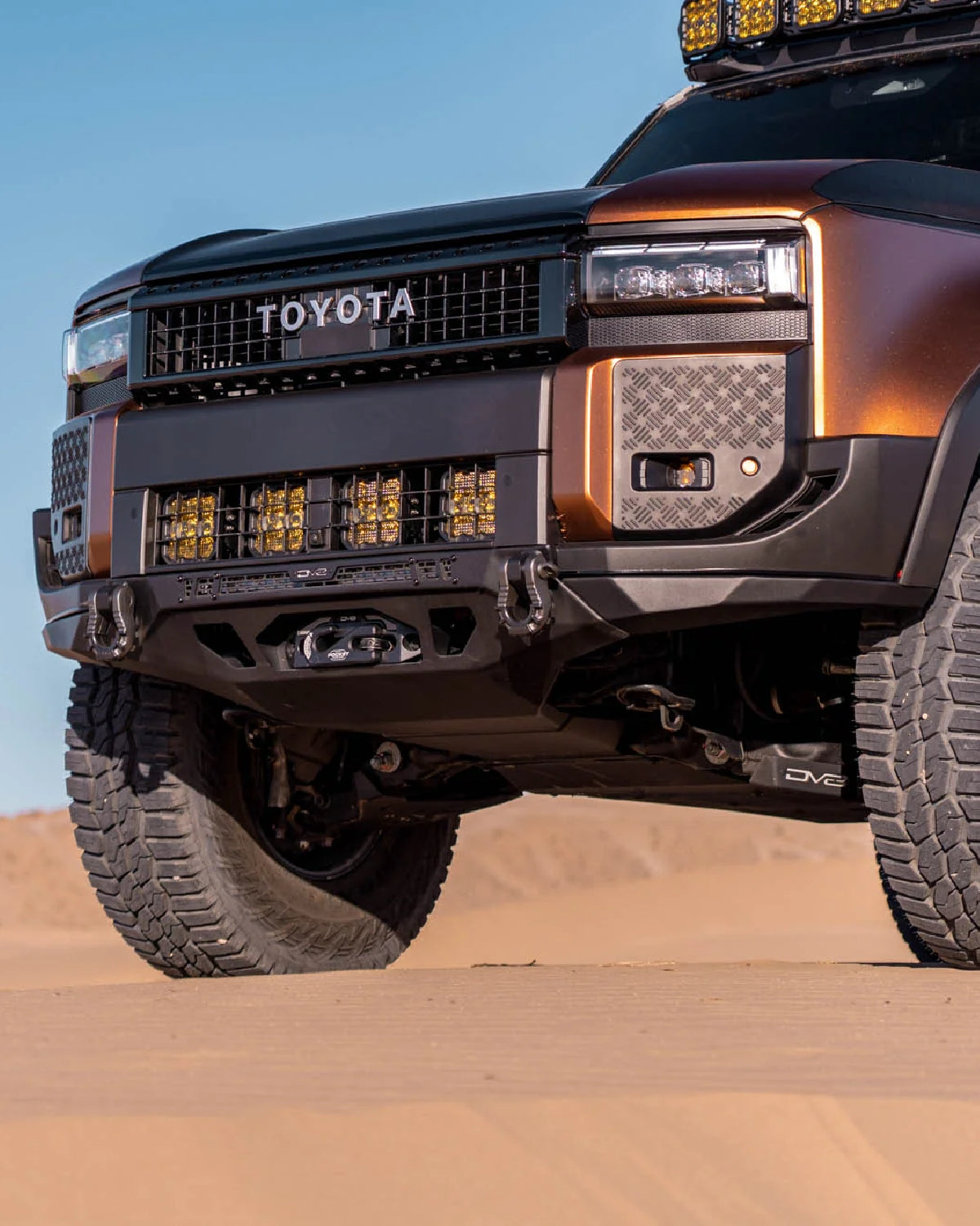 DV8 Offroad Spec Series Front Bumper for Land Cruiser 250 Series (2024–Present)