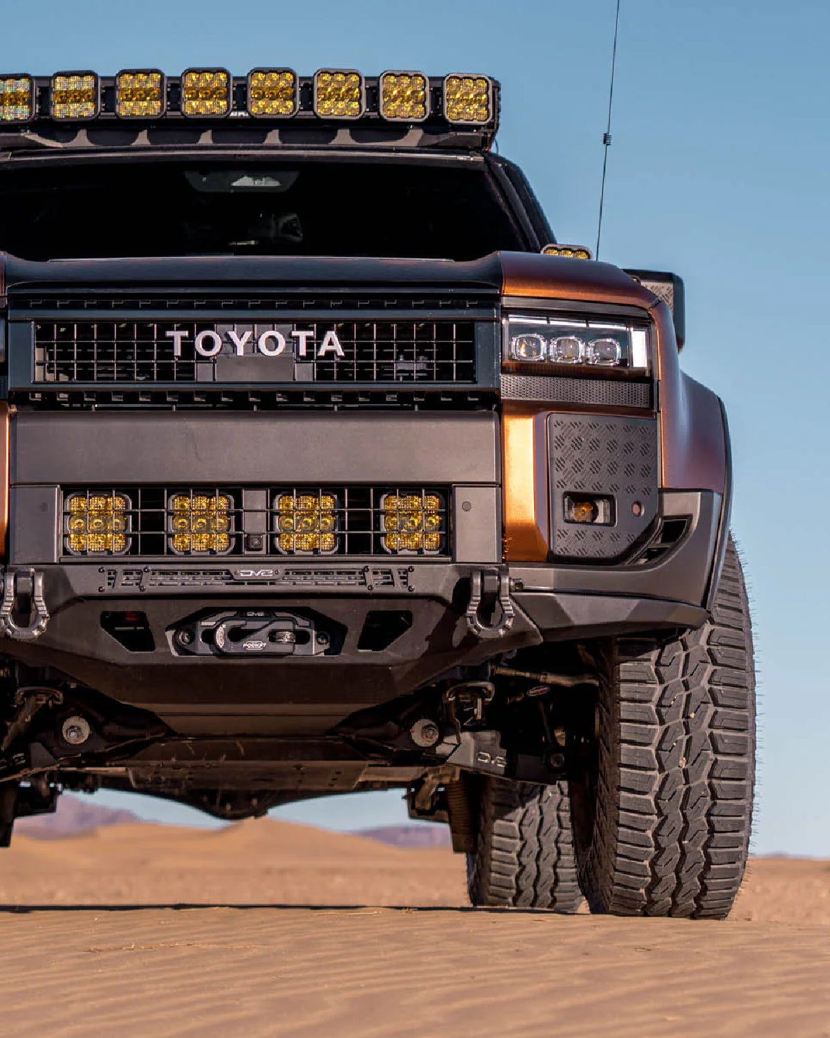 DV8 Offroad Spec Series Front Bumper for Land Cruiser 250 Series (2024–Present)