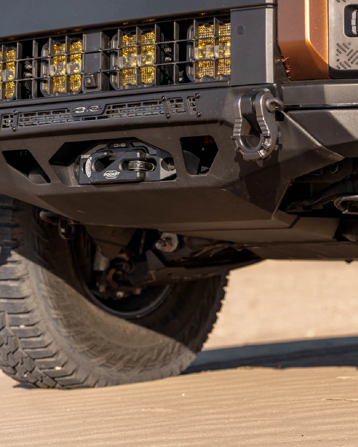 DV8 Offroad Spec Series Front Bumper for Land Cruiser 250 Series (2024–Present)