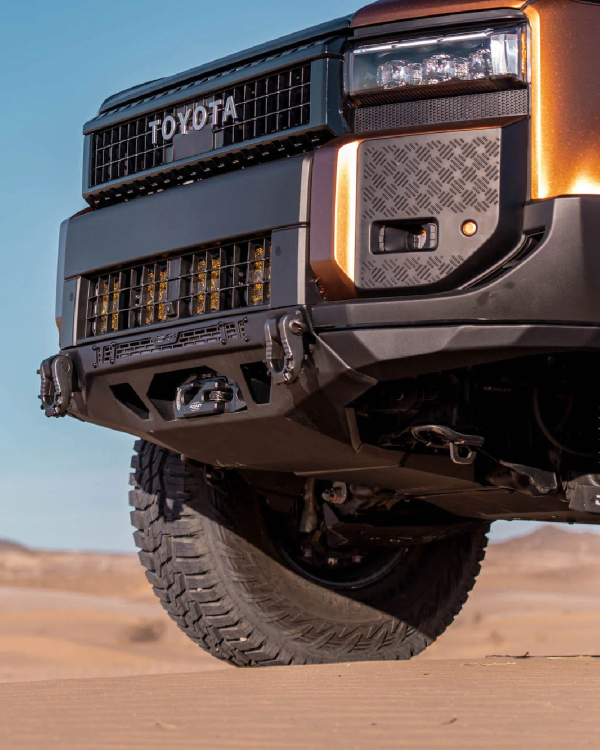 DV8 Offroad Spec Series Front Bumper for Land Cruiser 250 Series (2024–Present)