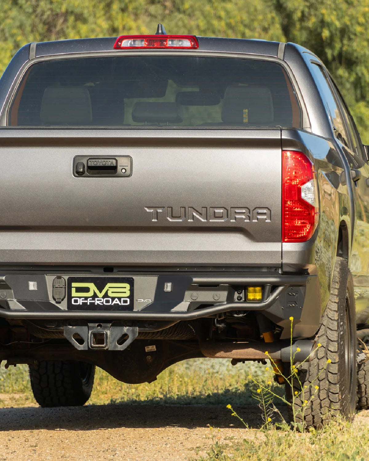 DV8 Offroad Tubular Rear Bumper for 2.5-Gen Tundra (2014–2021)