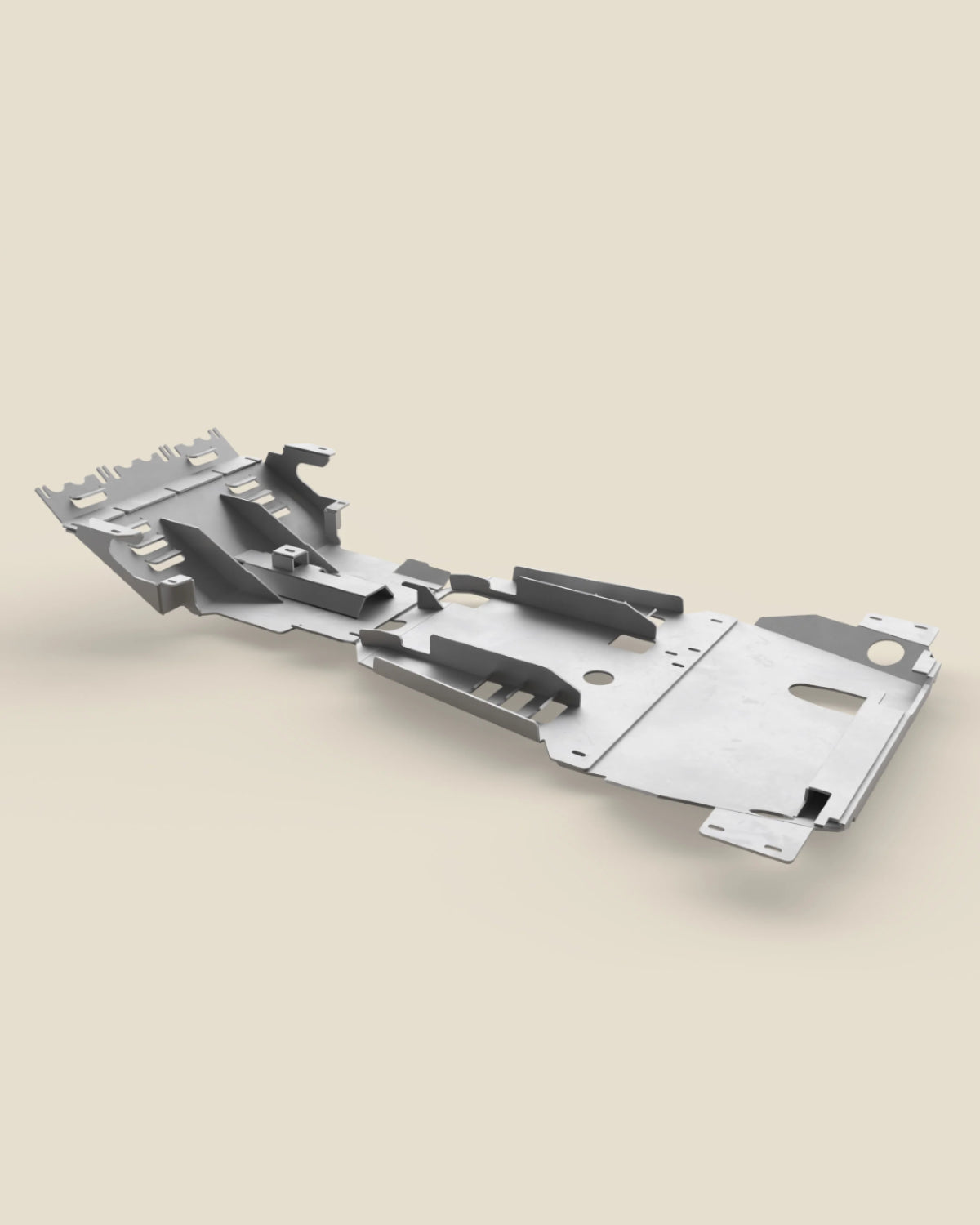 Dissent Off-Road 1/4" Aluminum Skid Plate Set for Land Cruiser 100 Series (1998–2007) & LX 470 (1998–2007)