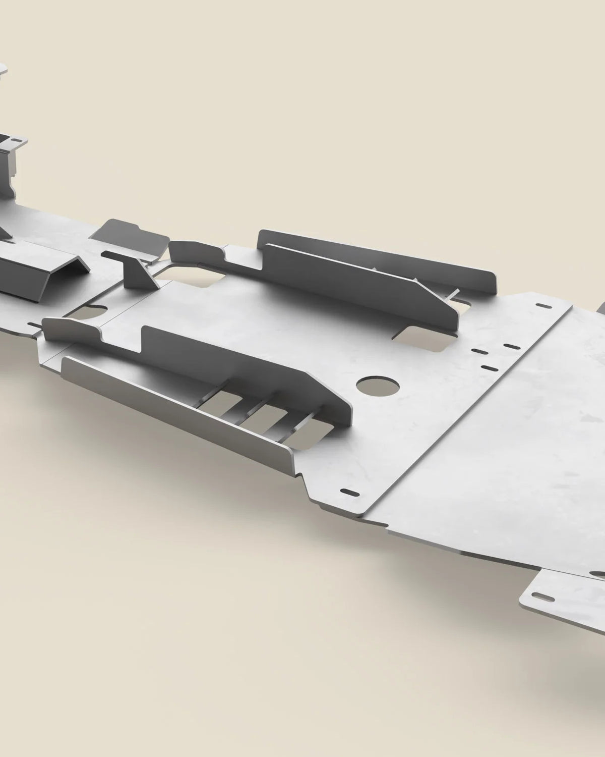 Dissent Off-Road 1/4" Aluminum Skid Plate Set for Land Cruiser 100 Series (1998–2007) & LX 470 (1998–2007)