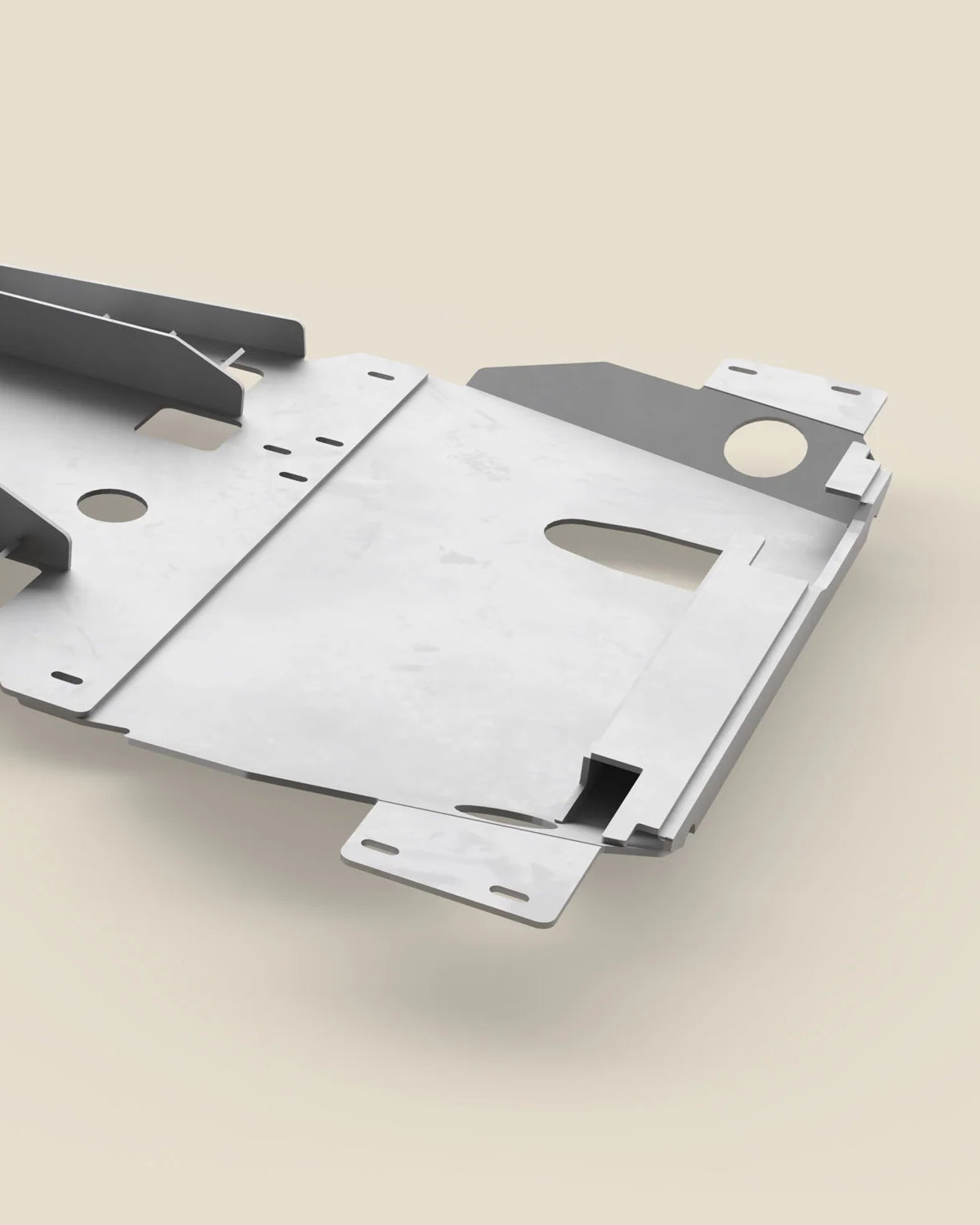 Dissent Off-Road 1/4" Aluminum Skid Plate Set for Land Cruiser 100 Series (1998–2007) & LX 470 (1998–2007)