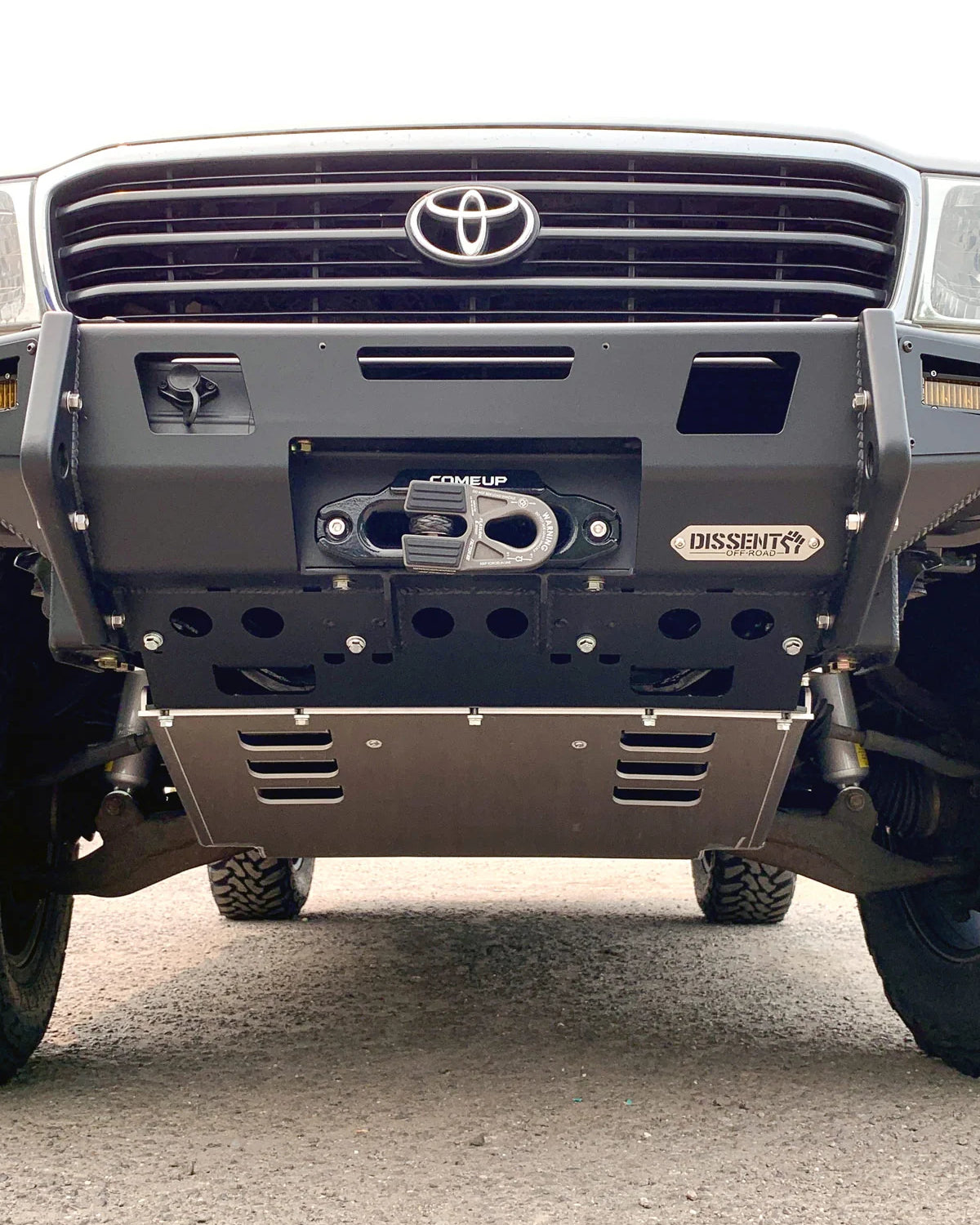 Dissent Off-Road 1/4" Aluminum Skid Plate Set for Land Cruiser 100 Series (1998–2007) & LX 470 (1998–2007)