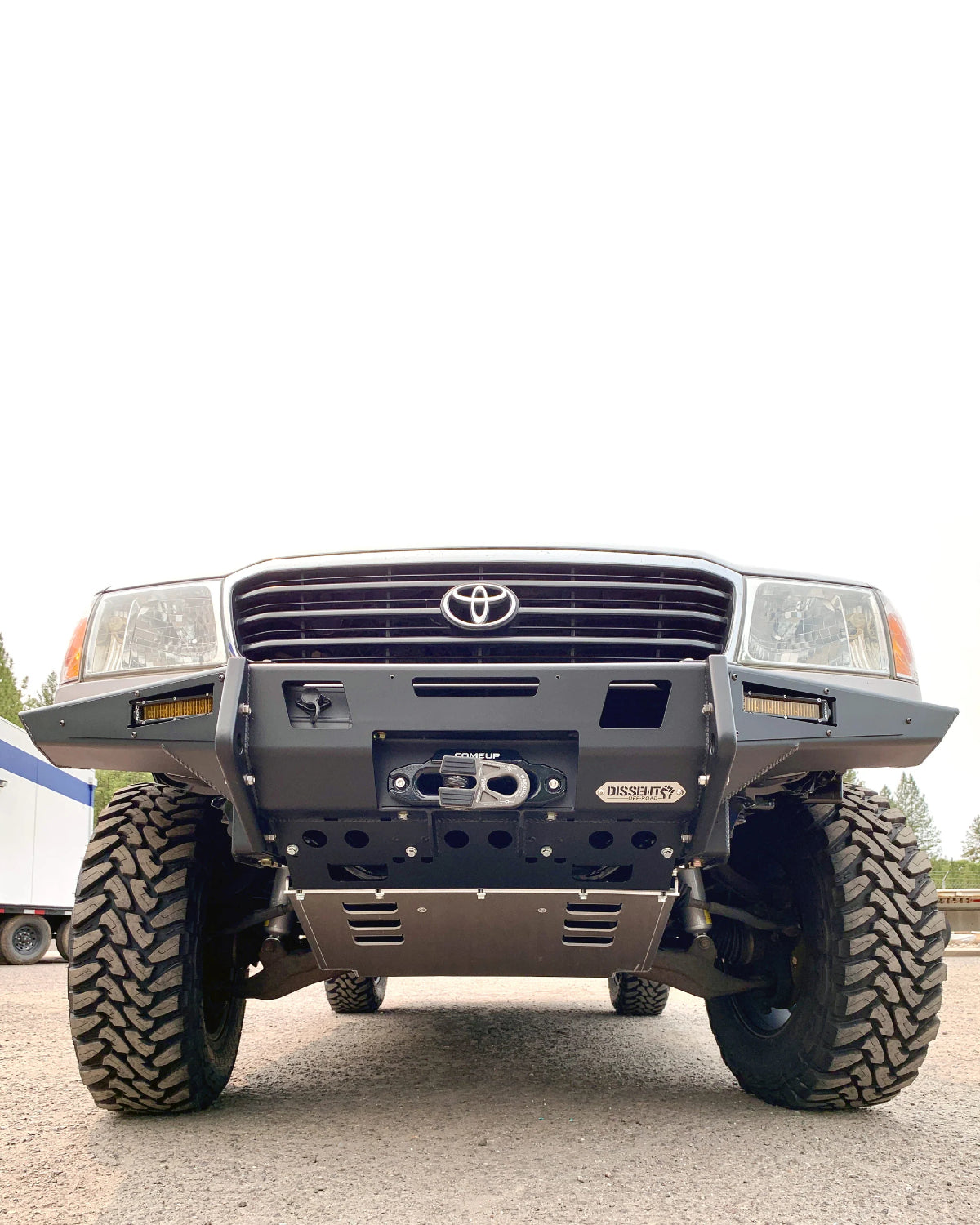 Dissent Off-Road 1/4" Aluminum Skid Plate Set for Land Cruiser 100 Series (1998–2007) & LX 470 (1998–2007)