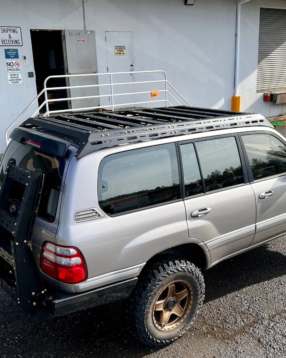 Dissent Off-Road Aluminum Roof Rack for Land Cruiser 100 Series (1998–2007) & LX 470 (1998–2007)
