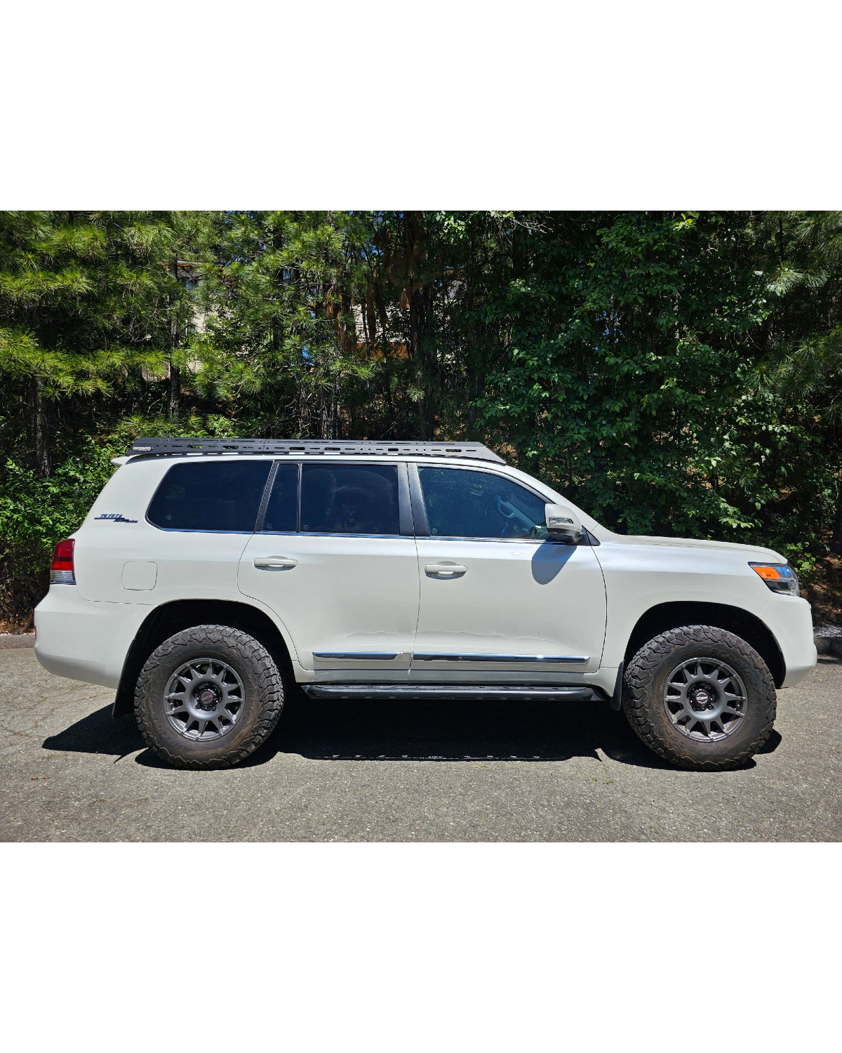 Dissent Off-Road Aluminum Roof Rack for Land Cruiser 200 Series (2008–2021) & LX 570 (2008–2021)