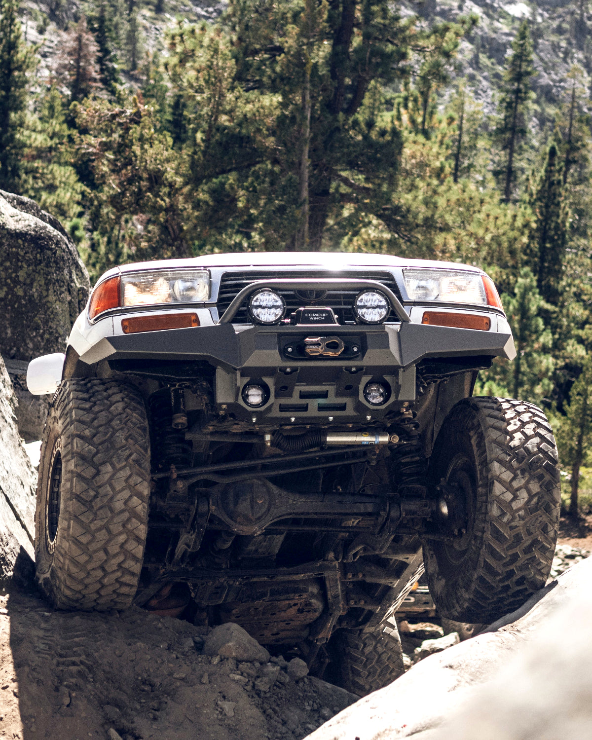 Dissent Off-Road Extreme-Clearance Front Bumper for Land Cruiser 80 Series (1991–1997) & LX 450 (1996–1997)