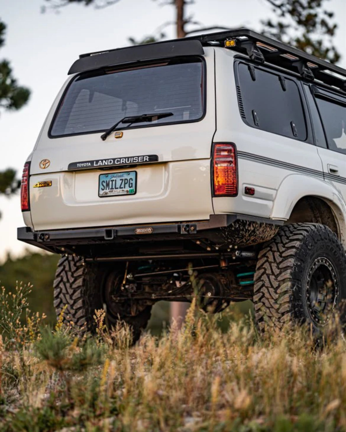 Dissent Off-Road Extreme-Clearance Rear Bumper for Land Cruiser 80 Series (1991–1997) & LX 450 (1996–1997)