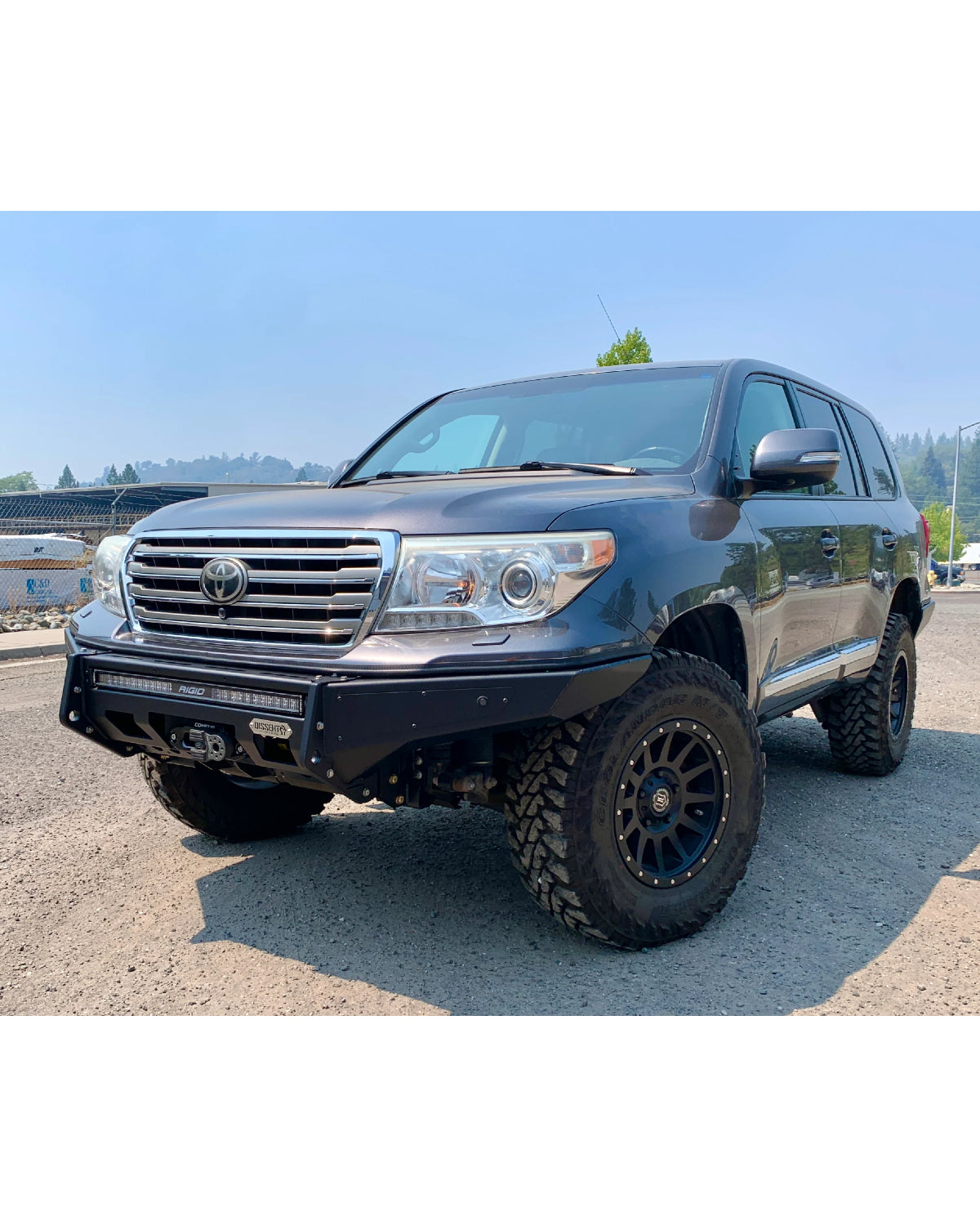 Dissent Off-Road Low-Profile Modular Front Bumper for Land Cruiser 200 Series (2008–2021)