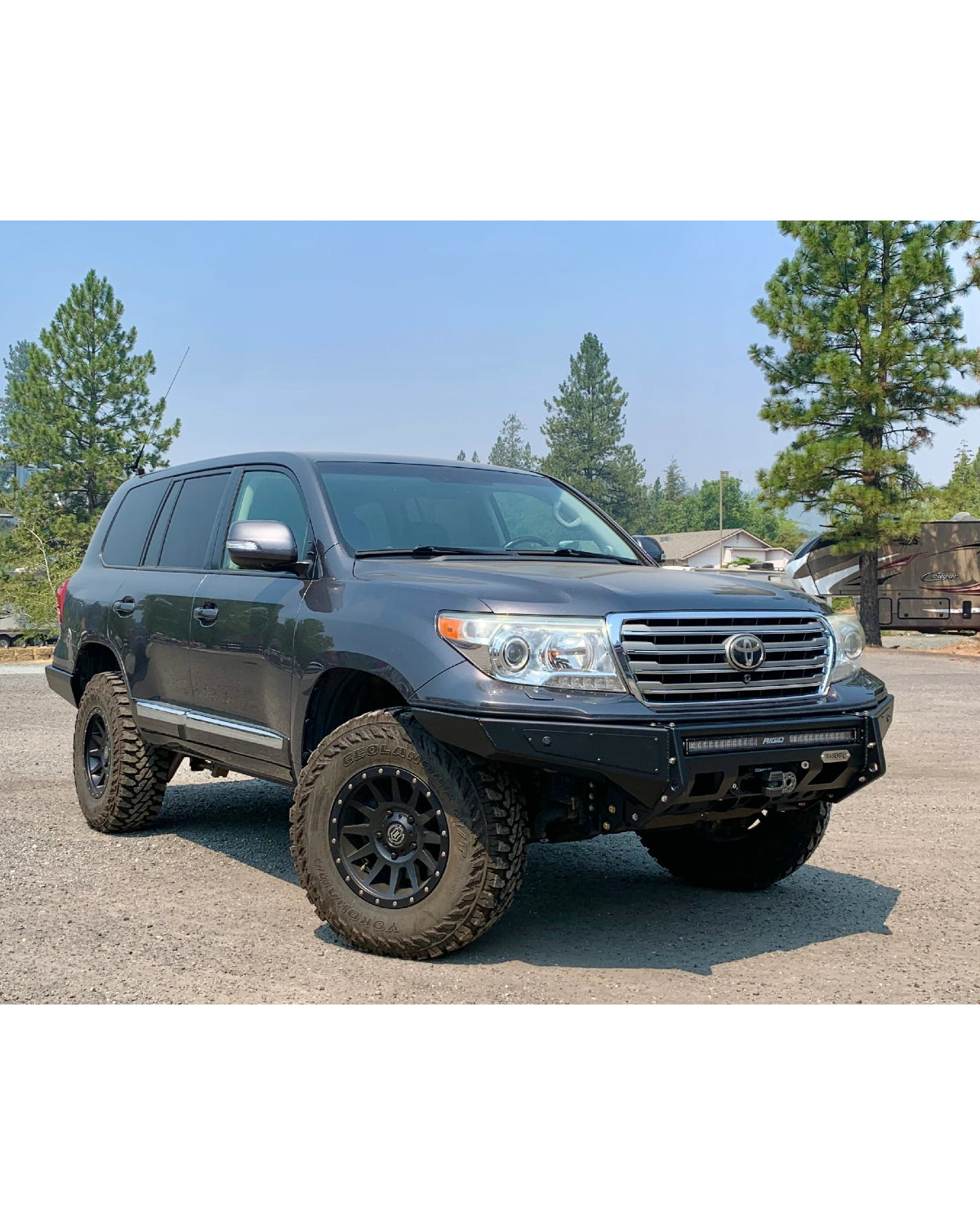 Dissent Off-Road Low-Profile Modular Front Bumper for Land Cruiser 200 Series (2008–2021)