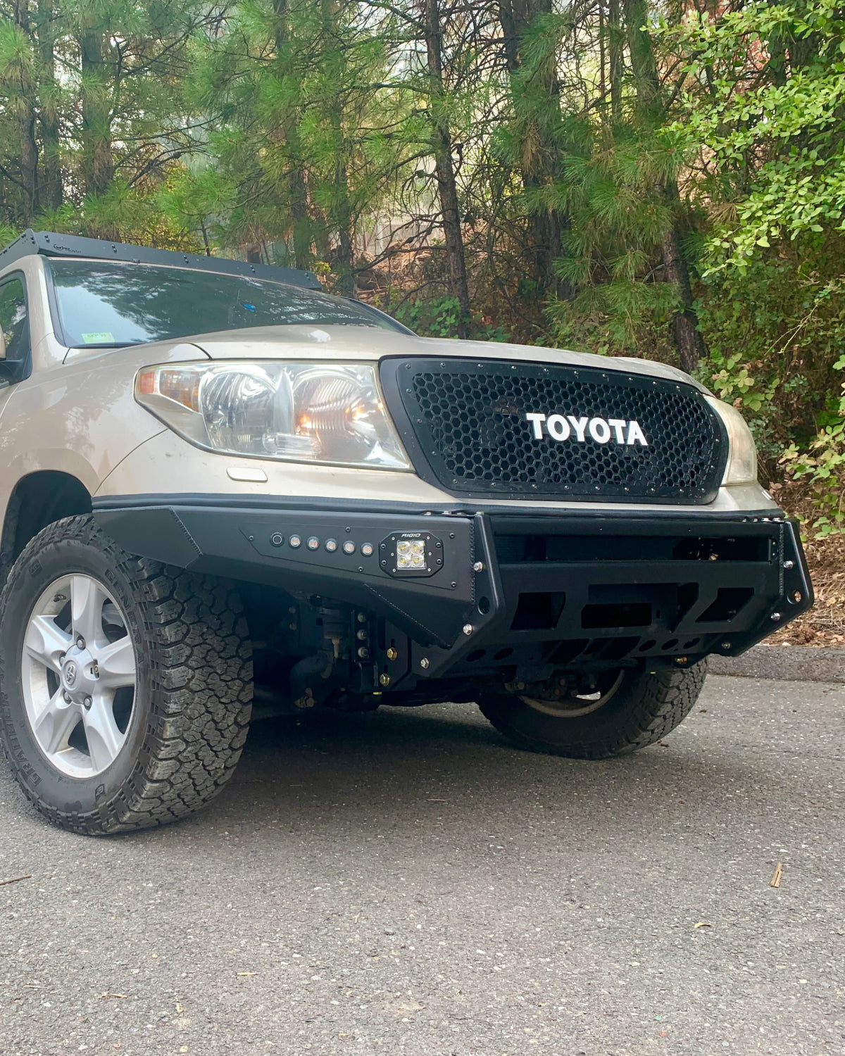 Dissent Off-Road Low-Profile Modular Front Bumper for Land Cruiser 200 Series (2008–2021)