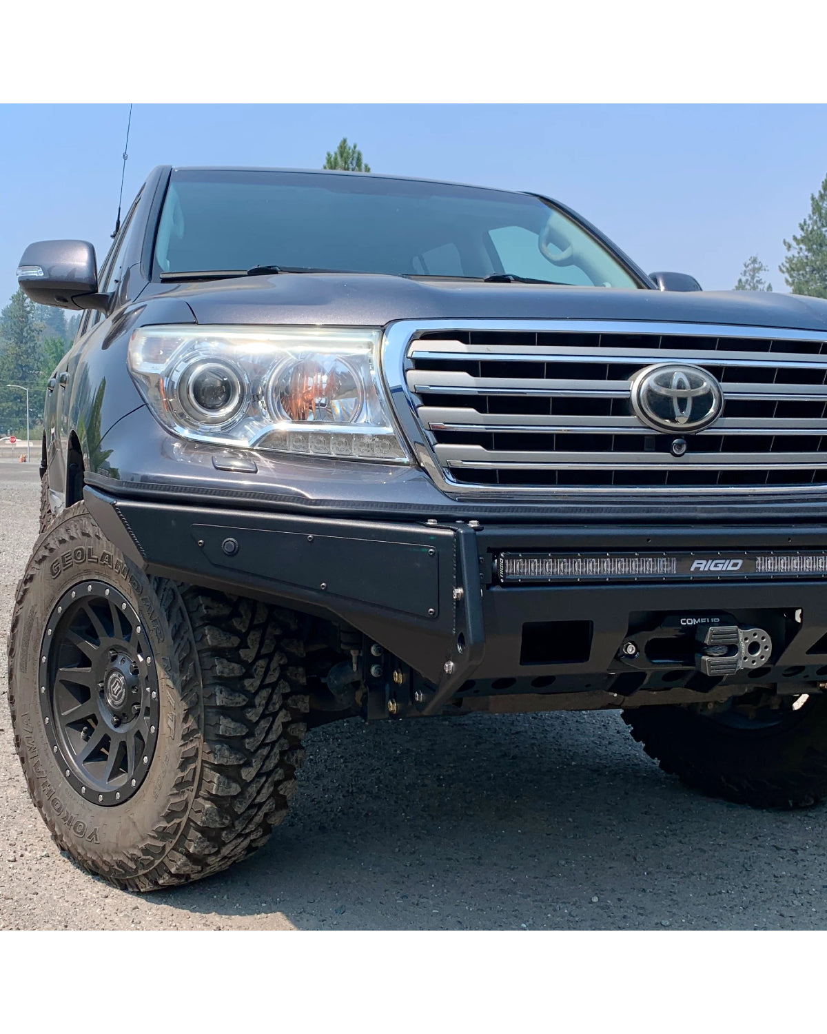 Dissent Off-Road Low-Profile Modular Front Bumper for Land Cruiser 200 Series (2008–2021)