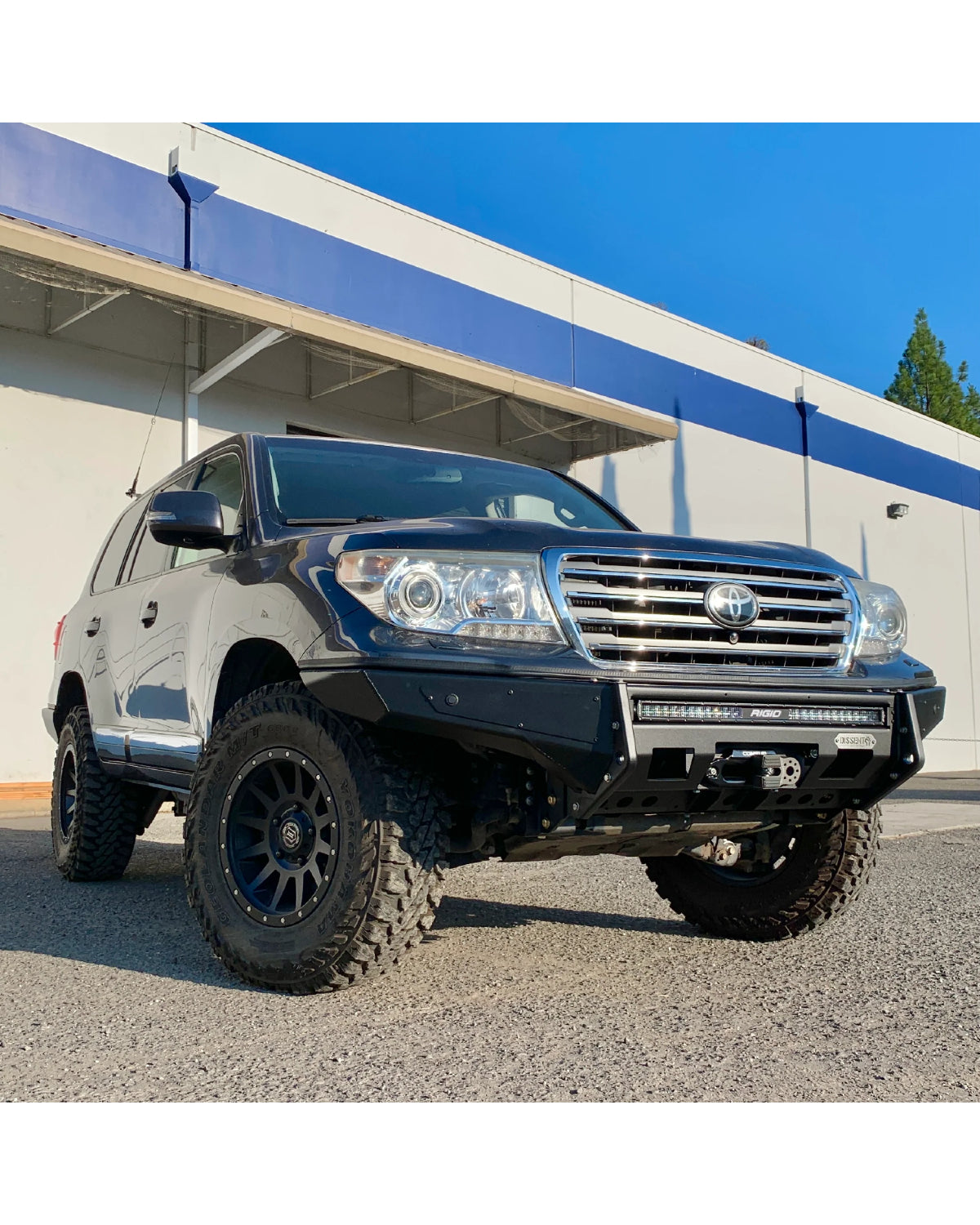 Dissent Off-Road Low-Profile Modular Front Bumper for Land Cruiser 200 Series (2008–2021)