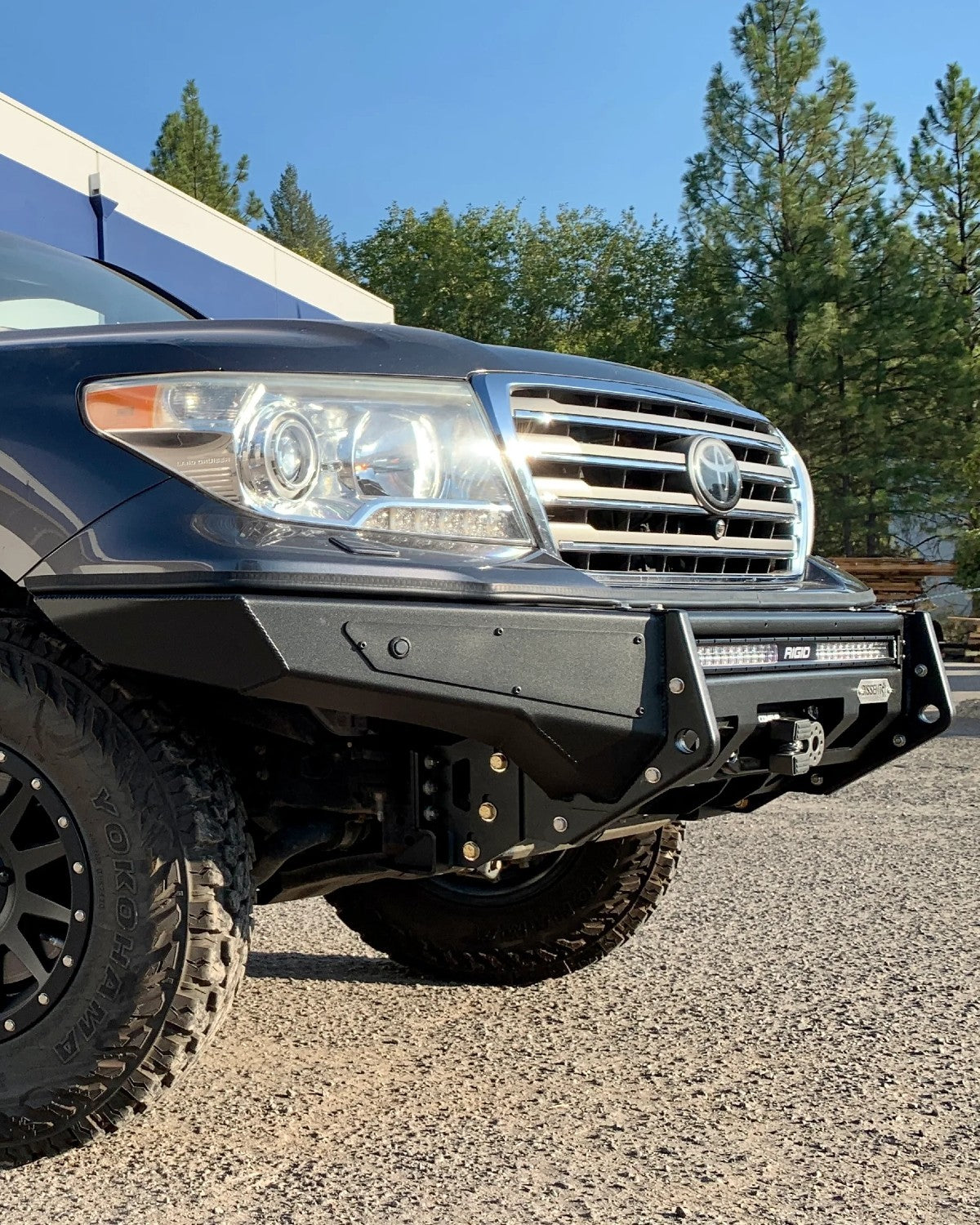 Dissent Off-Road Low-Profile Modular Front Bumper for Land Cruiser 200 Series (2008–2021)