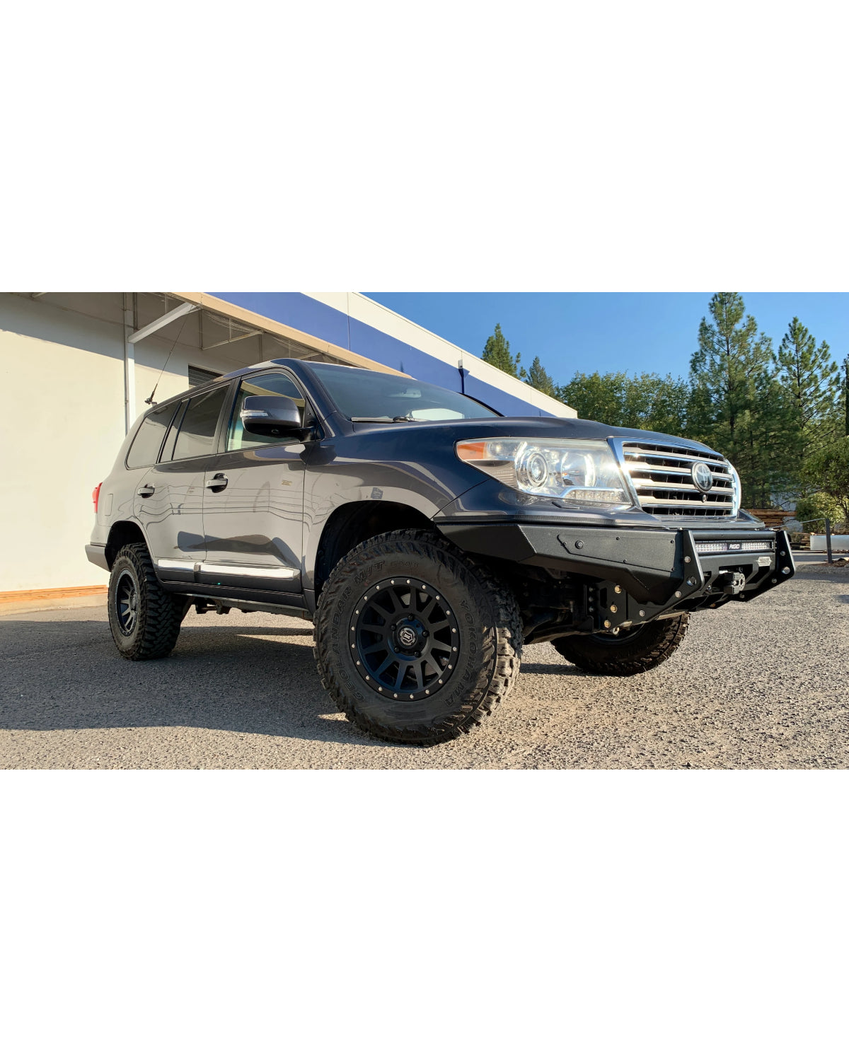 Dissent Off-Road Low-Profile Modular Front Bumper for Land Cruiser 200 Series (2008–2021)