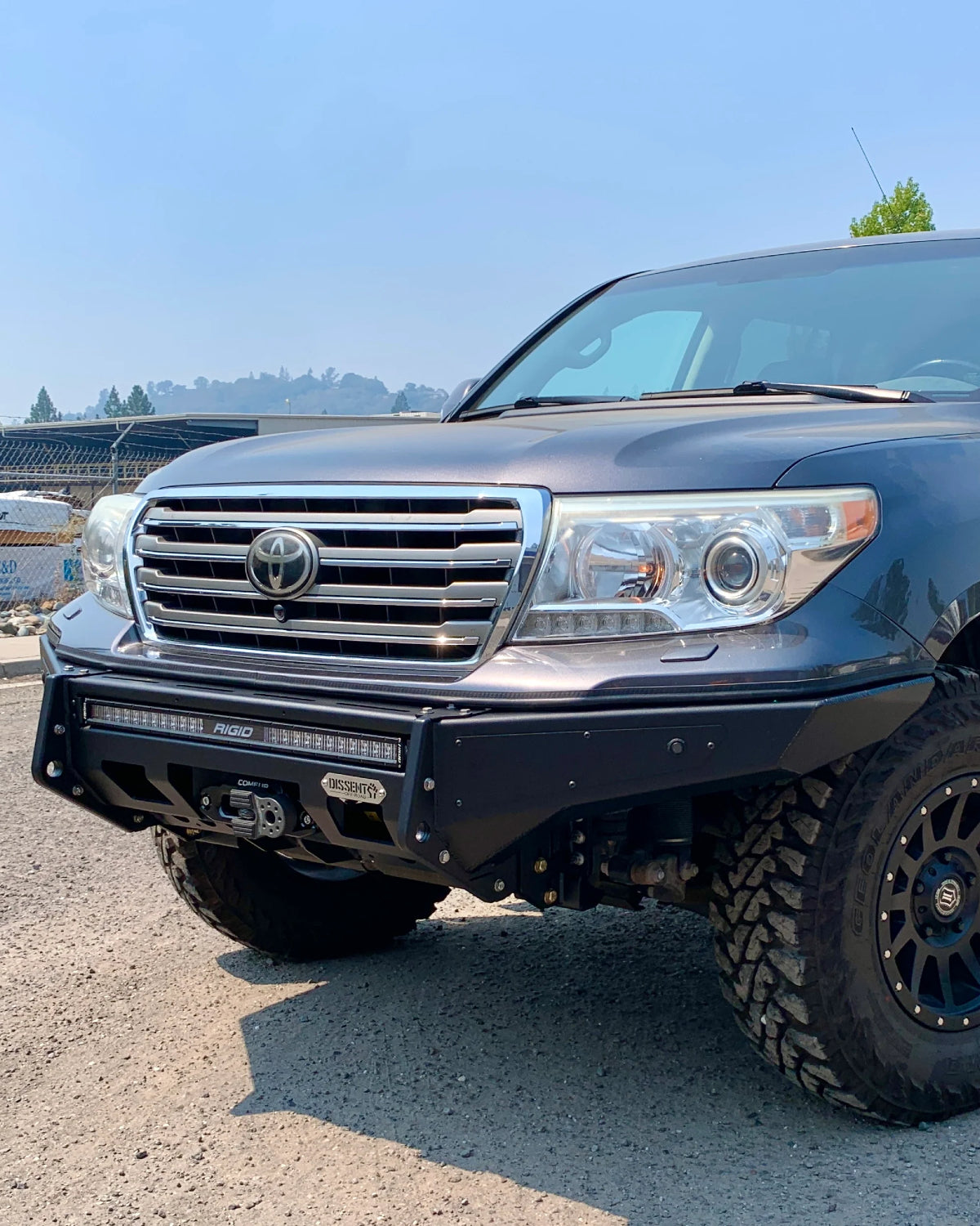 Dissent Off-Road Low-Profile Modular Front Bumper for Land Cruiser 200 Series (2008–2021)