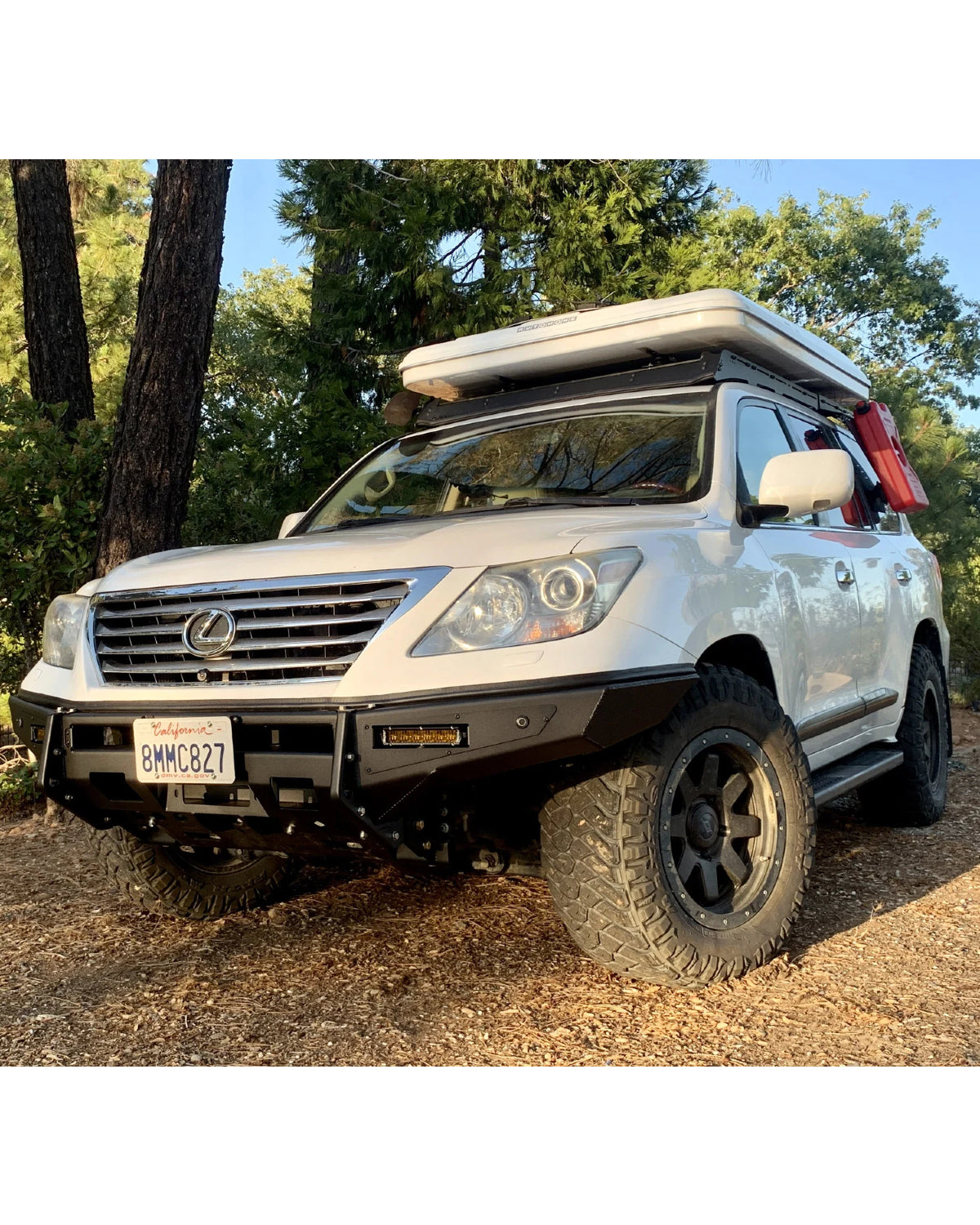 Dissent Off-Road Low-Profile Modular Front Bumper for LX 570 (2008–2015)