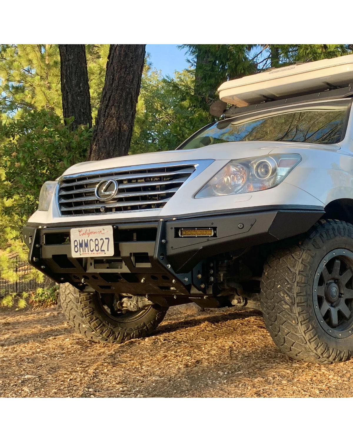 Dissent Off-Road Low-Profile Modular Front Bumper for LX 570 (2008–2015)