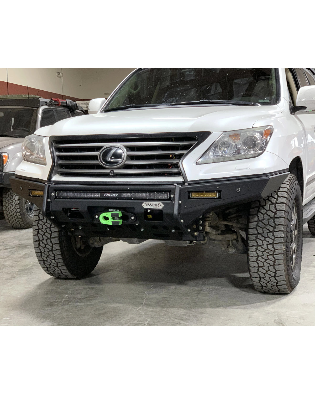 Dissent Off-Road Low-Profile Modular Front Bumper for LX 570 (2008–2015)