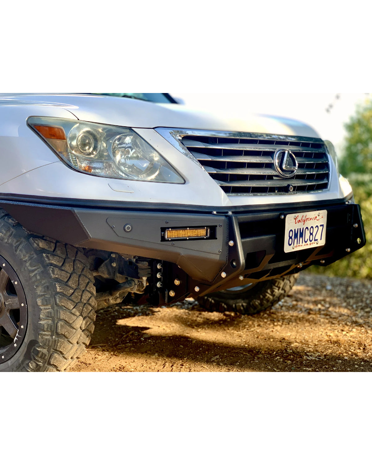 Dissent Off-Road Low-Profile Modular Front Bumper for LX 570 (2008–2015)