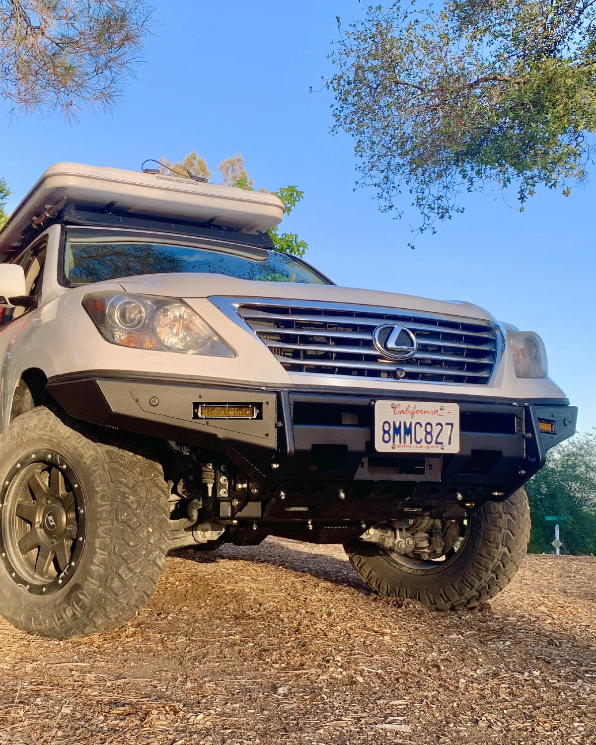 Dissent Off-Road Low-Profile Modular Front Bumper for LX 570 (2008–2015)