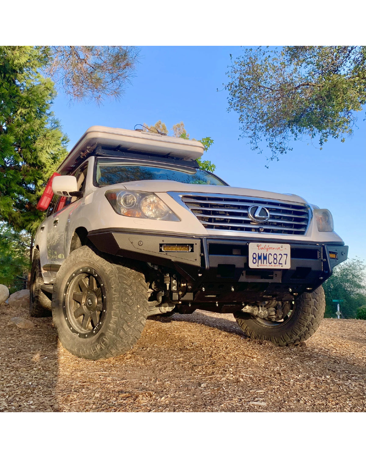 Dissent Off-Road Low-Profile Modular Front Bumper for LX 570 (2008–2015)