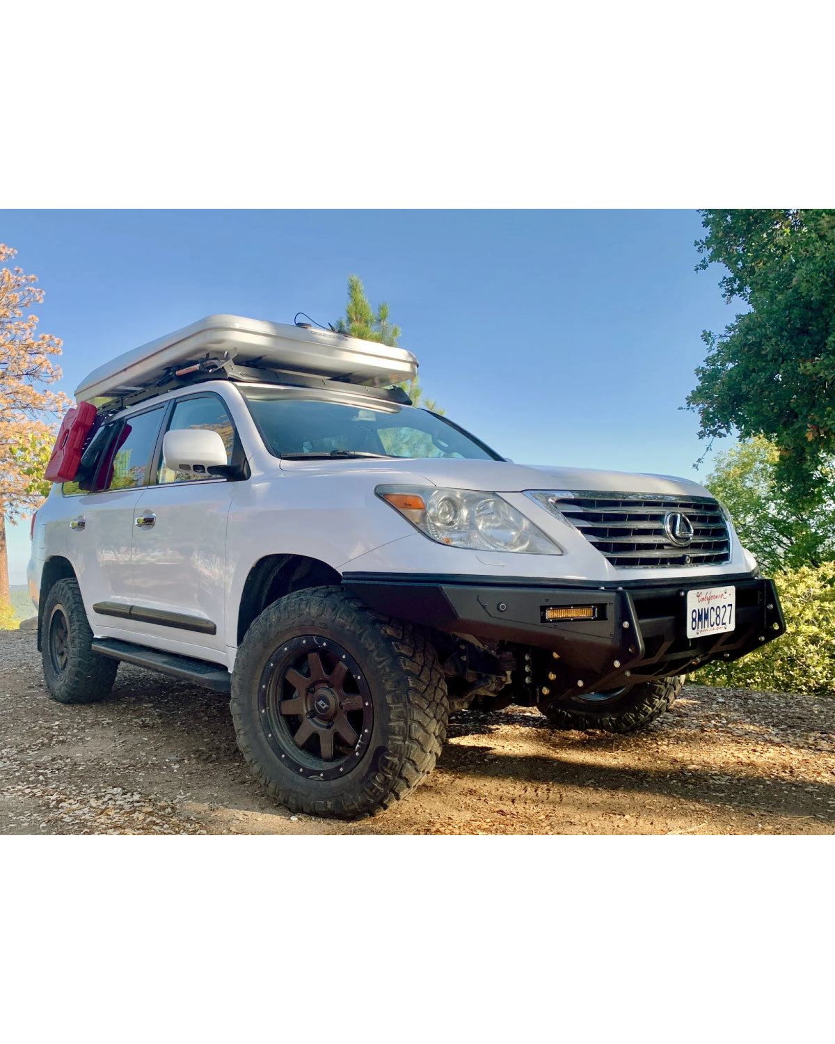Dissent Off-Road Low-Profile Modular Front Bumper for LX 570 (2008–2015)