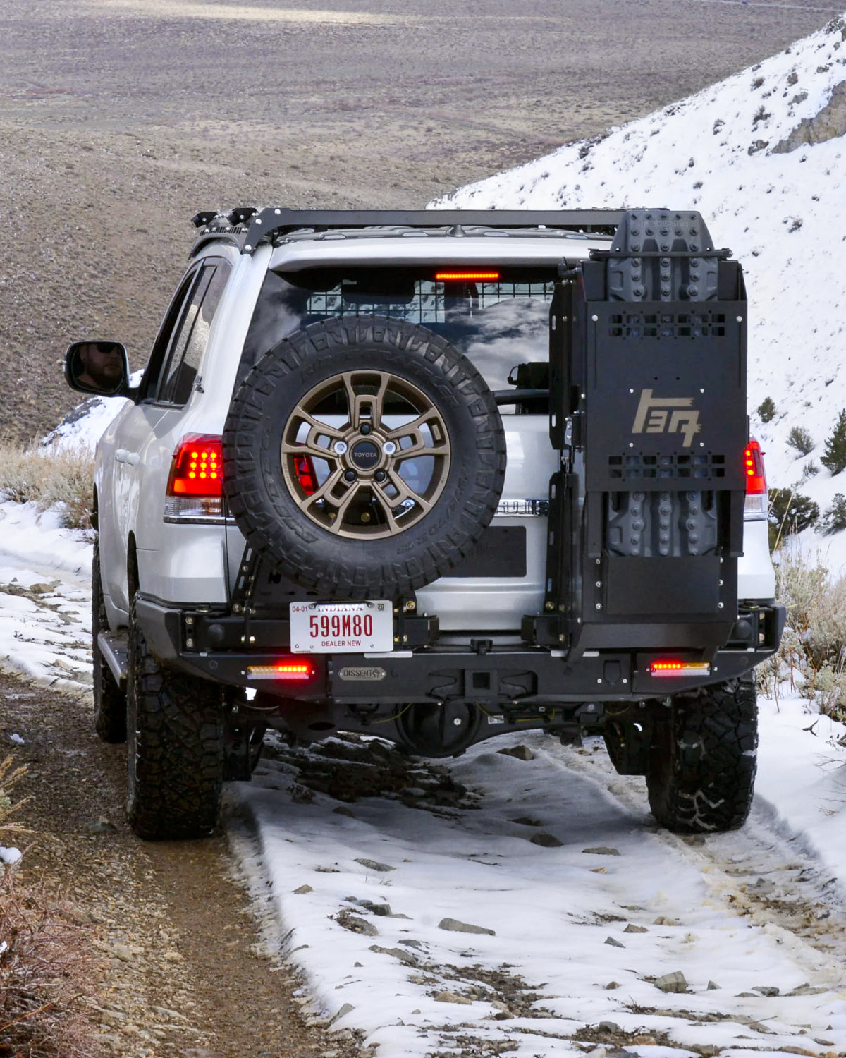 Dissent Off-Road Modular Rear Bumper for Land Cruiser 200 Series (2008–2021) & LX 570 (2008–2021)