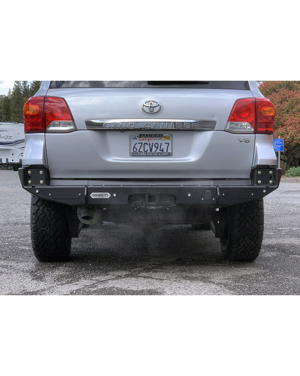 Dissent Off-Road Modular Rear Bumper for Land Cruiser 200 Series (2008–2021) & LX 570 (2008–2021)