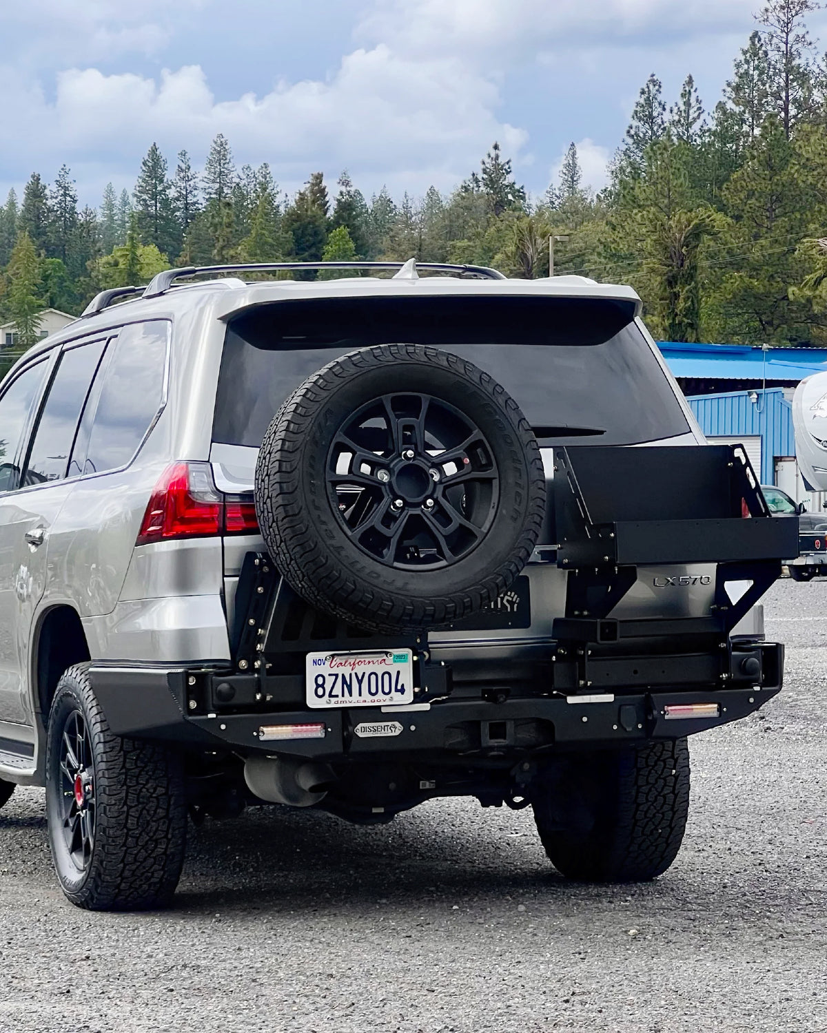 Dissent Off-Road Modular Rear Bumper for Land Cruiser 200 Series (2008–2021) & LX 570 (2008–2021)