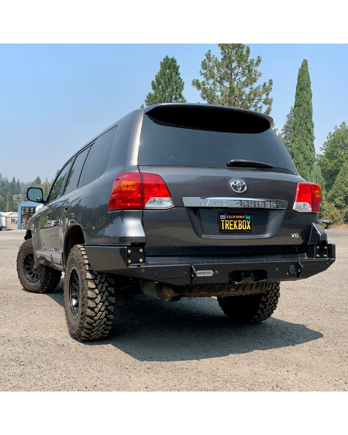 Dissent Off-Road Modular Rear Bumper for Land Cruiser 200 Series (2008–2021) & LX 570 (2008–2021)