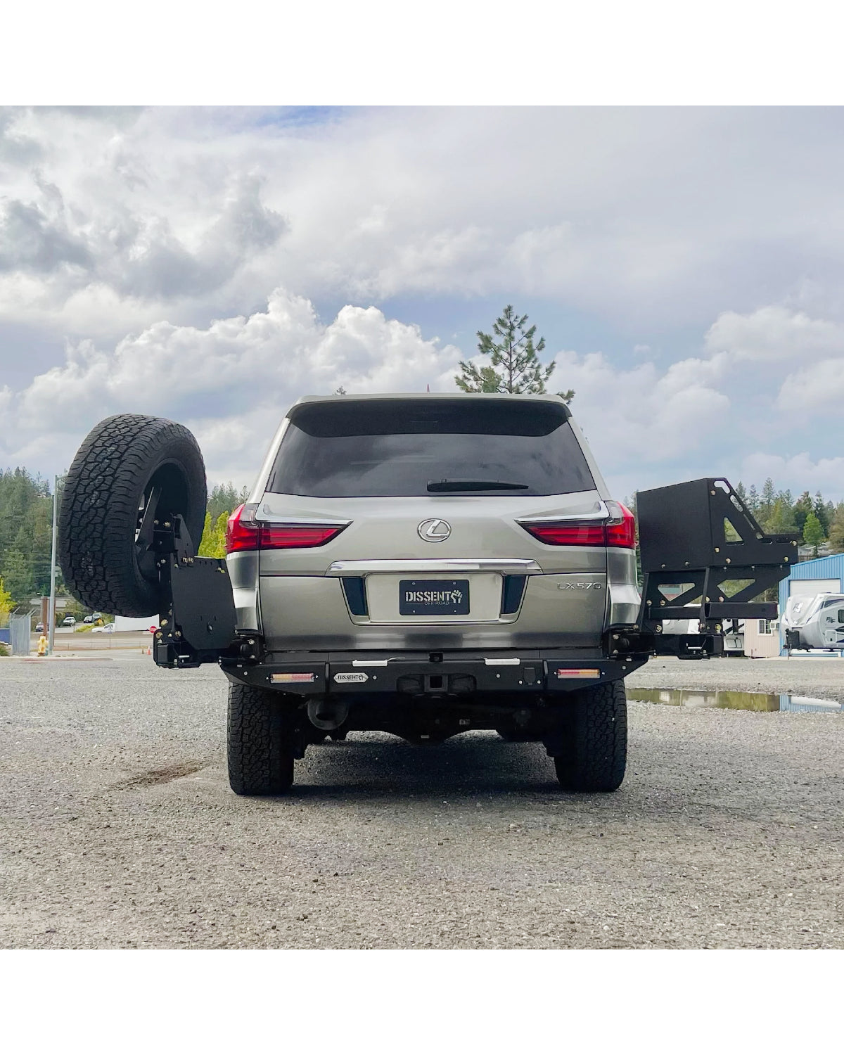 Dissent Off-Road Modular Rear Bumper for Land Cruiser 200 Series (2008–2021) & LX 570 (2008–2021)